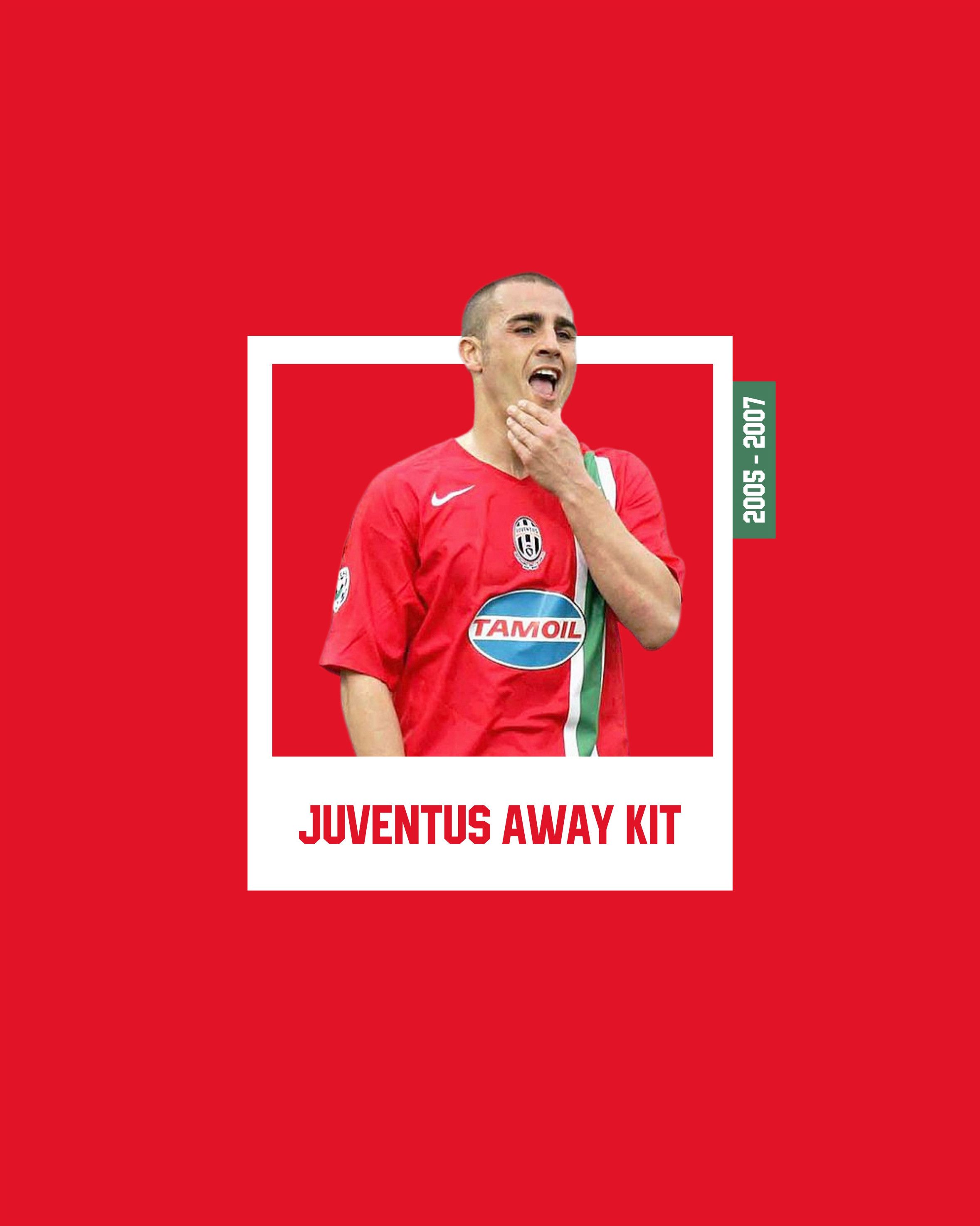 Nike Juventus Away Kit 2005 2006 Size US M / EU 48-50 / 2 - 9 Thumbnail