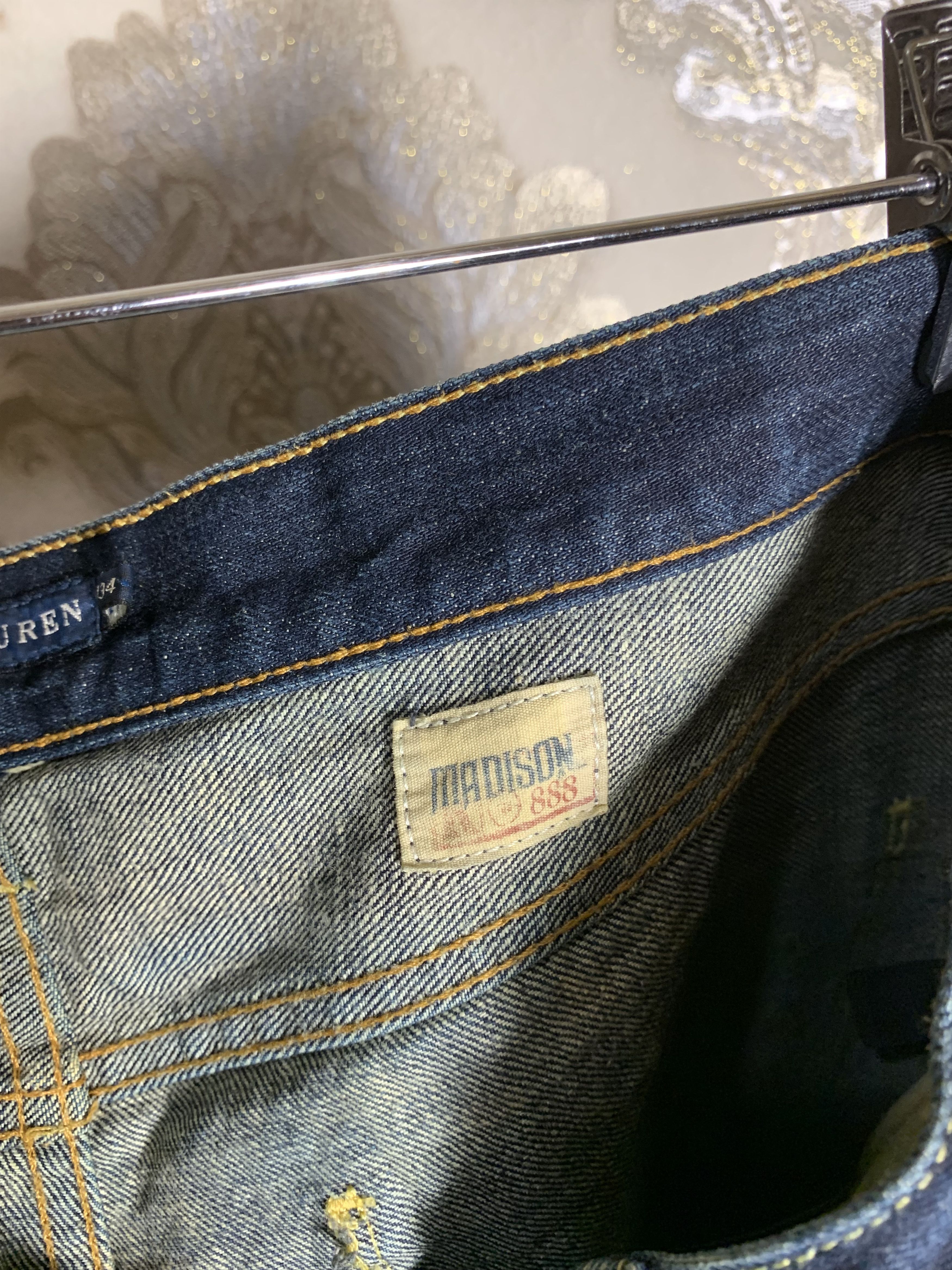 Polo Ralph Lauren VINTAGE POLO RALPH LAUREN SELVEDGE DENIM JEANS Y2K 90s RETRO Size US 31 - 7 Thumbnail