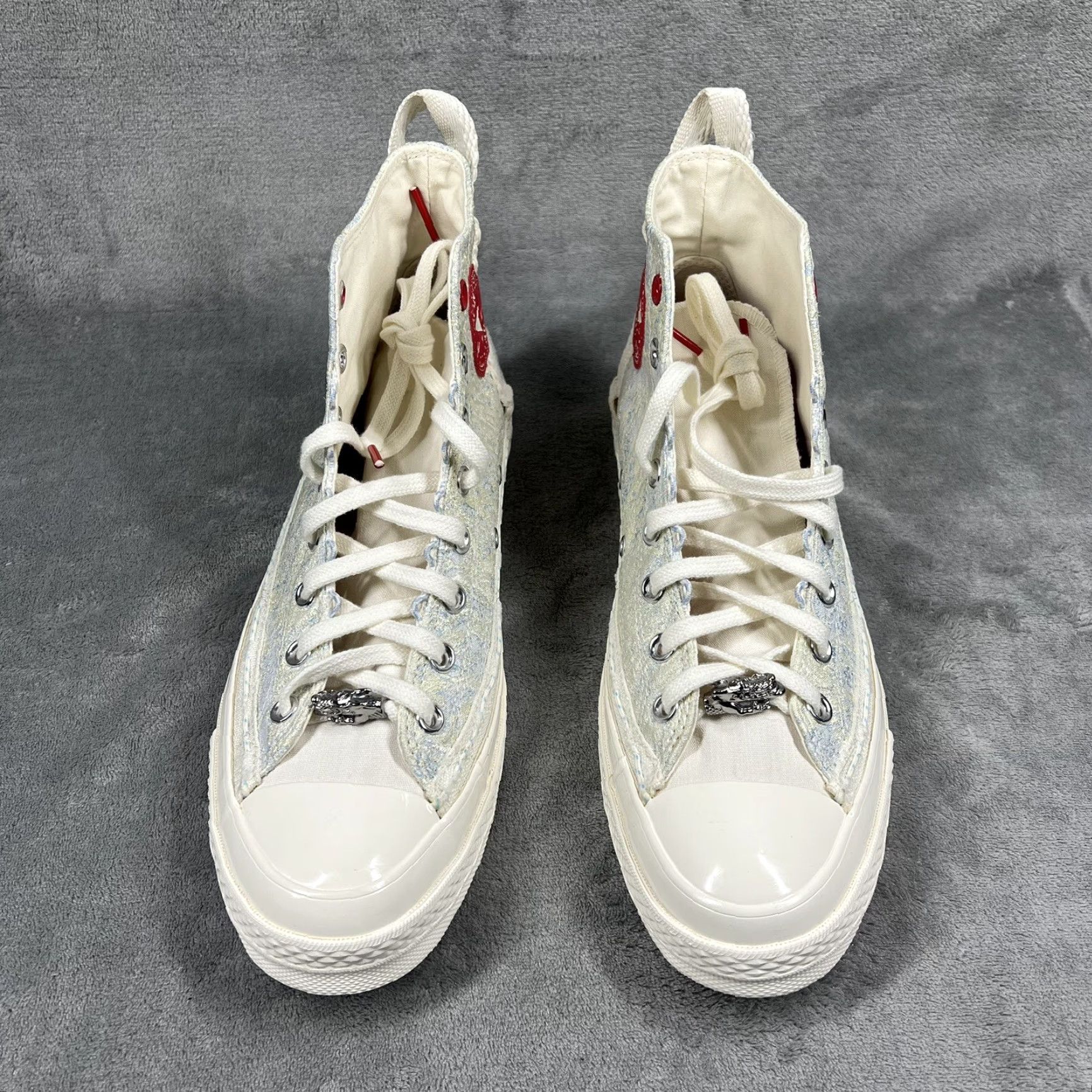 Converse Converse Chuck 70 High Top Year of the Dragon CNY 2024 Mens US Size 11 Ivory Brand Converse Chuck 70 Sneaker High Top Men's 11 Ivory Size ONE SIZE - 3 Thumbnail