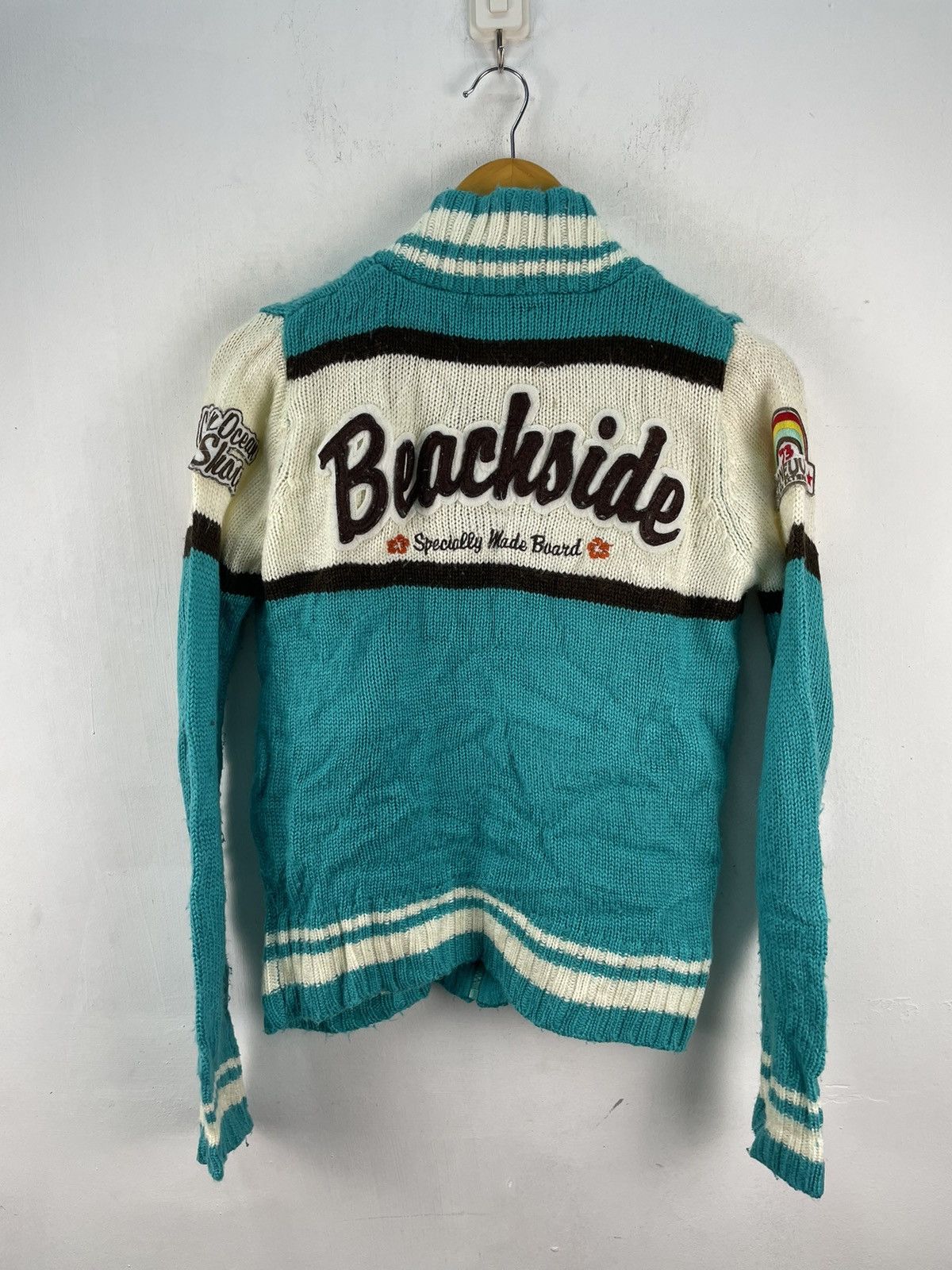 Vintage Vintage Surf Collection Handknitt Sweater Knitwear Size US S / EU 44-46 / 1 - 2 Thumbnail