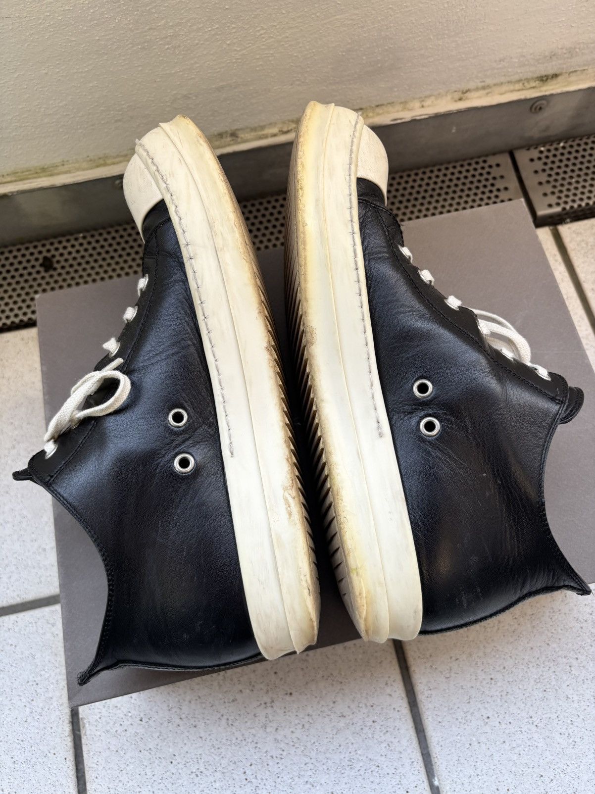 Rick Owens Rick Owens Shoes Sneakers Mainline Ramones opium avantgarde Size US 10 / EU 43 - 4 Thumbnail