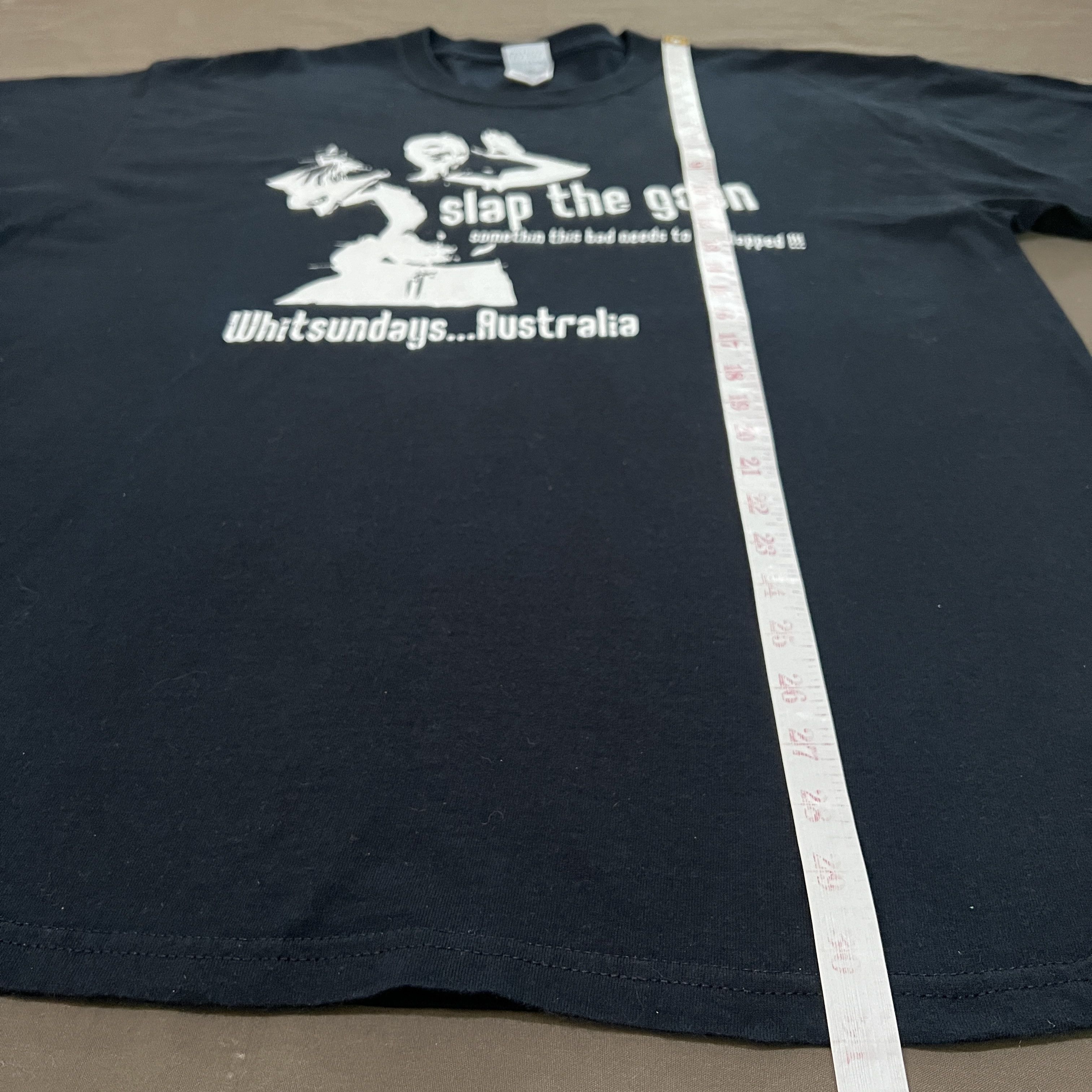 Vintage Vintage Y2K Slap the goon Australia Promo Tee XL party Size US XL / EU 56 / 4 - 6 Thumbnail