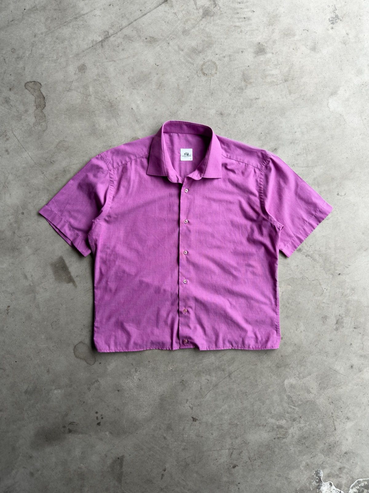 Other Vintage Cropped Purple Button Down Shirt - M Size US M / EU 48-50 / 2 - 1 Thumbnail