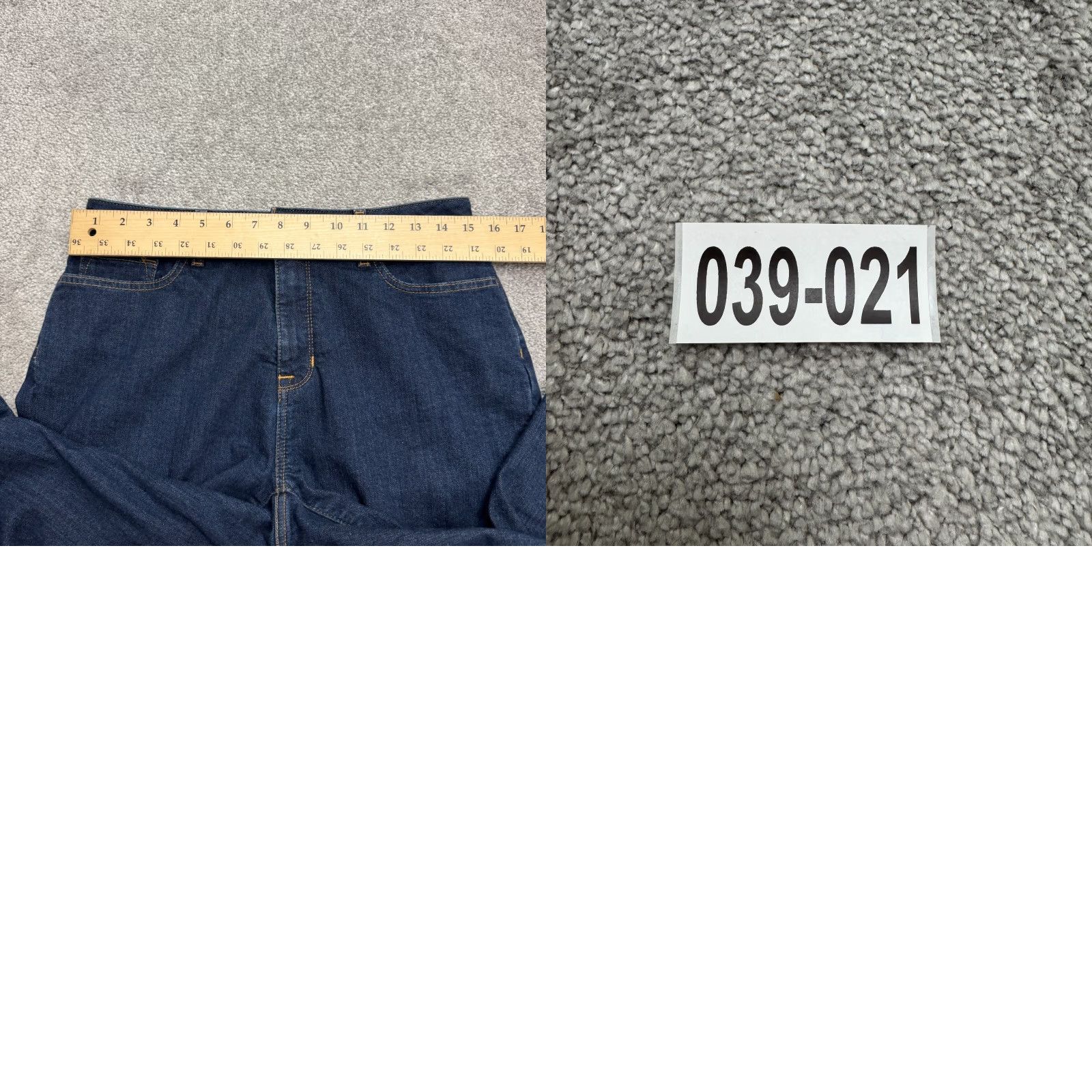 Vintage L.L. Bean Classic Fit Jeans Womens 10 Blue Dark Wash Lined Straight Leg Denim Size 30" / US 8 / IT 44 - 10 Thumbnail