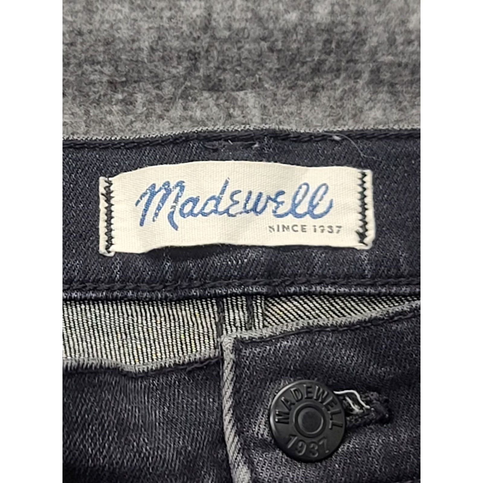 Madewell Madewell Jeans Womens 31x27 High Riser Skinny Charcoal Wash Skinny Jeans 31 Gray/Black Madewell Womens Jeans Size 24" / US 00 / IT 34 - 2 Thumbnail
