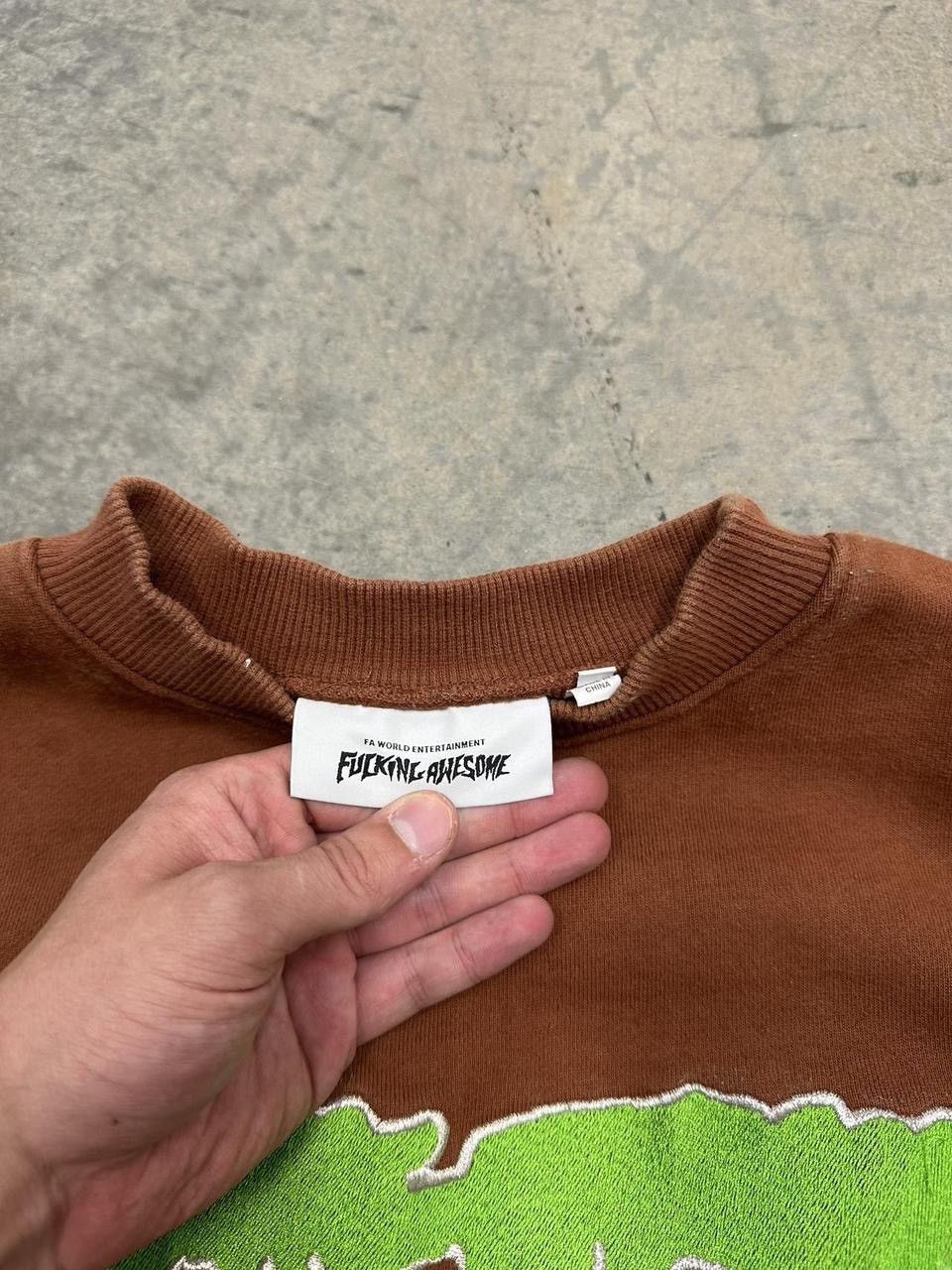 Fucking Awesome Fucking Awesome X Hockey Crewneck Size Small Size US S / EU 44-46 / 1 - 4 Thumbnail