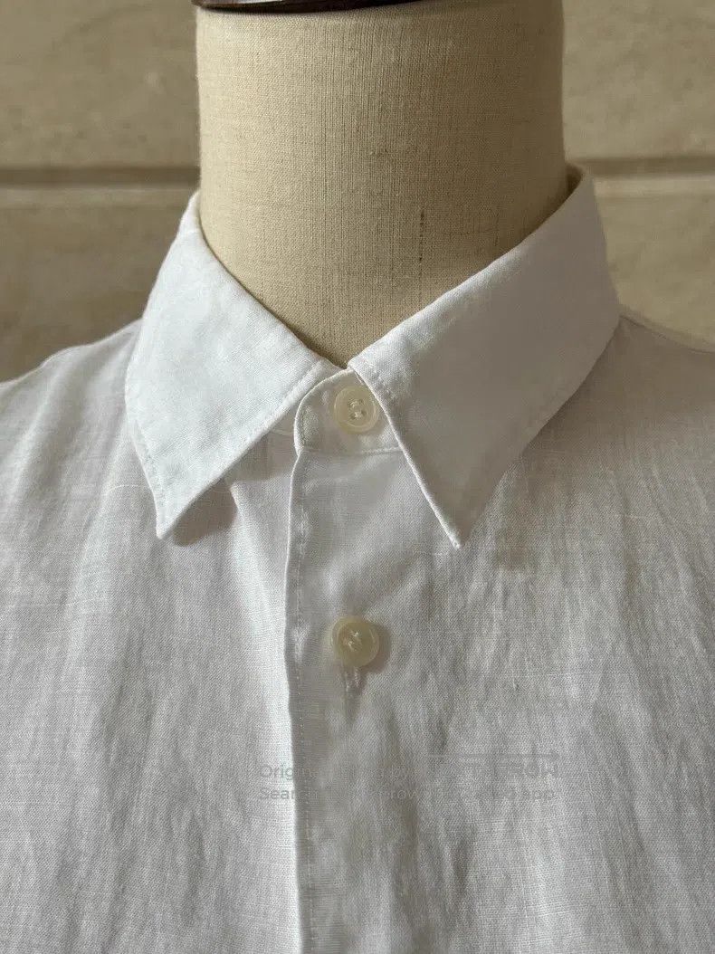 Junya Watanabe Junya Watanabe Linen Short Sleeve Shirt Size XS / US 0-2 / IT 36-38 - 7 Thumbnail
