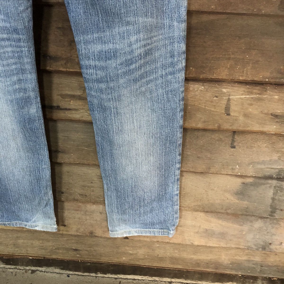 Japanese Brand Uniqlo Jeans Blue faded vintage Denim Pants #7326 Size 32" / US 10 / IT 46 - 19 Thumbnail