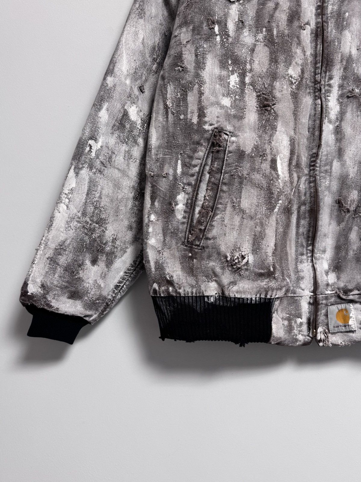 Carhartt Vintage Carhartt Jacket white Brown Y2K style Size US XL / EU 56 / 4 - 3 Thumbnail