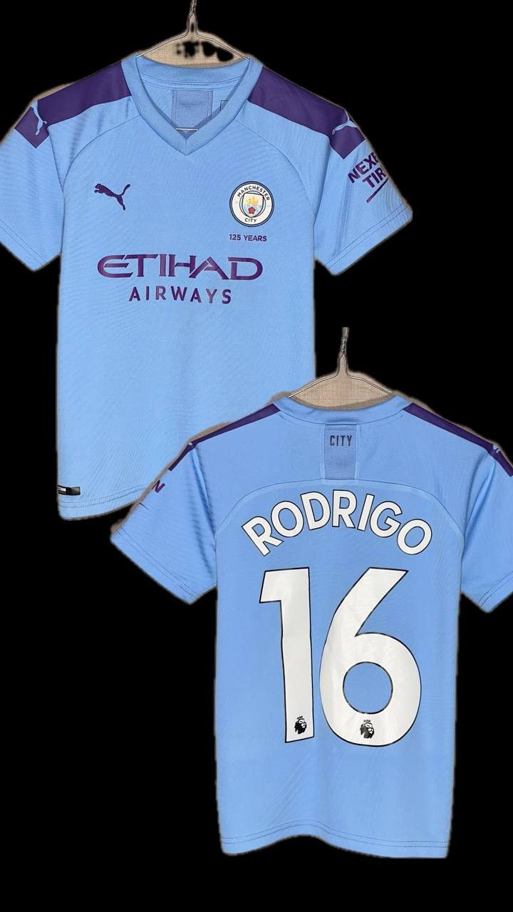 Puma Manchester City home 2019/20 RODRIGO Puma football jersey Size US XXS / EU 40 - 1 Thumbnail