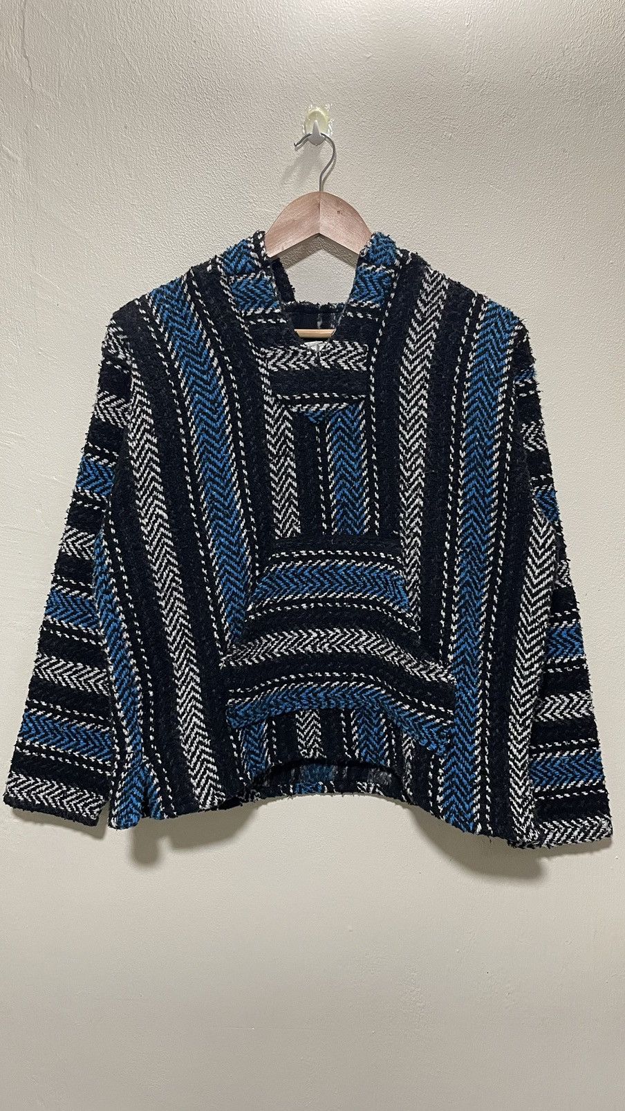 Baja Joe × Vintage Vintage Baja Joe poncho sweatshirt hoodie Size US S / EU 44-46 / 1 - 1 Thumbnail