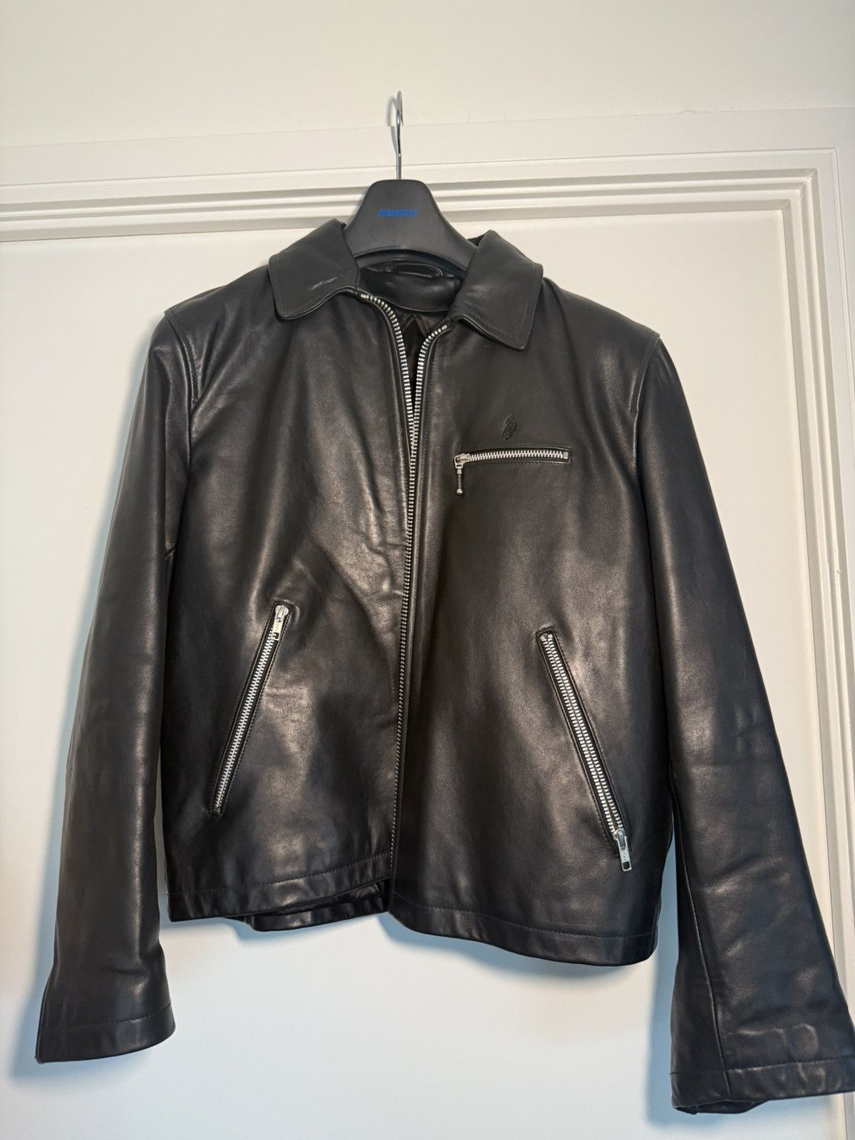 Stussy STUSSY LEATHER BING JACKET Size US S / EU 44-46 / 1 - 2 Thumbnail