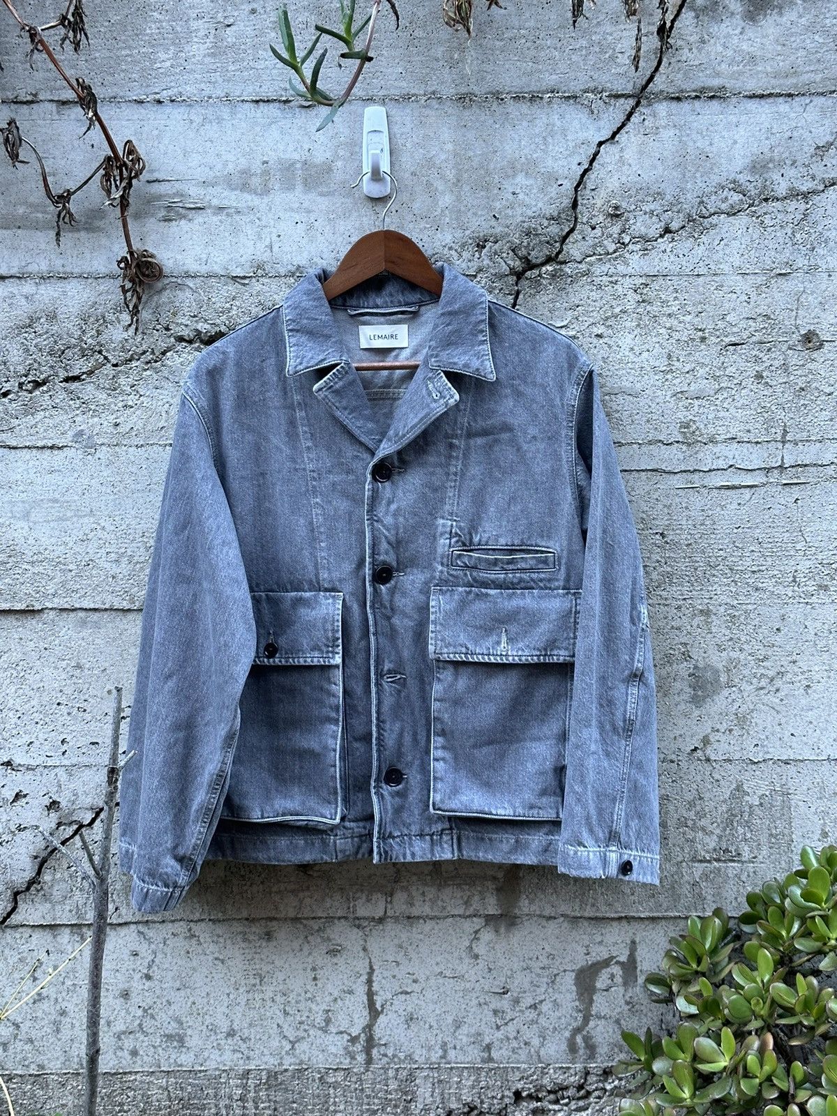 Lemaire Lemaire sun washed pocket jacket Size US M / EU 48-50 / 2 - 2 Thumbnail