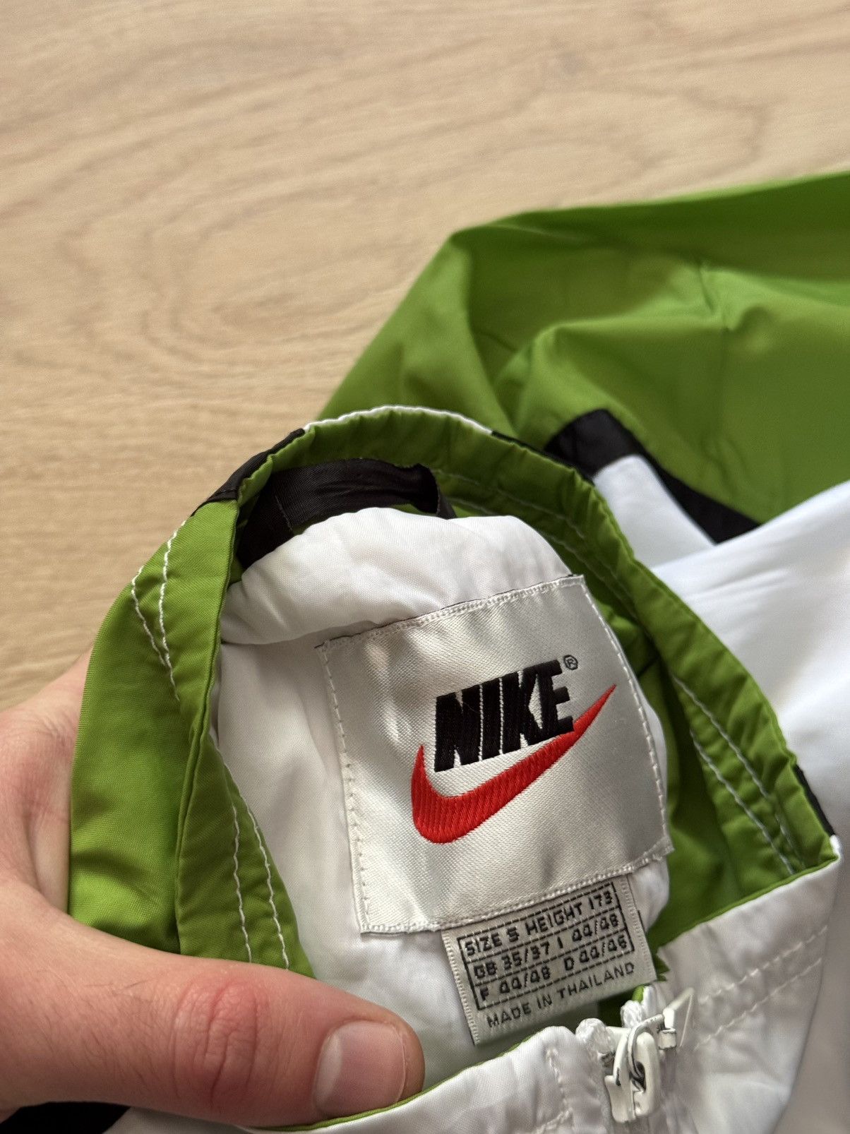 Nike Vintage 00’s Nike y2k Sport Full Zip Nylon Jacket Size US M / EU 48-50 / 2 - 7 Thumbnail