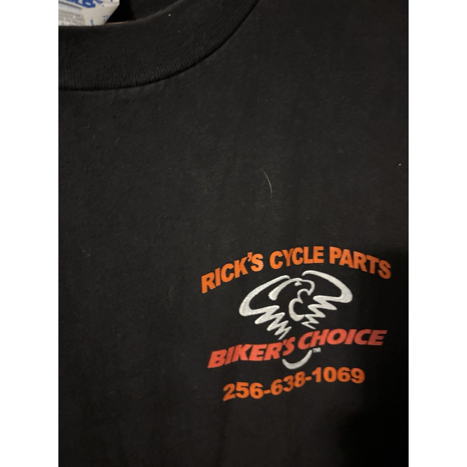 Other ricks cycles black motorcycle Eric Herman Cranks Rare 90s L Size US XL / EU 56 / 4 - 7 Thumbnail