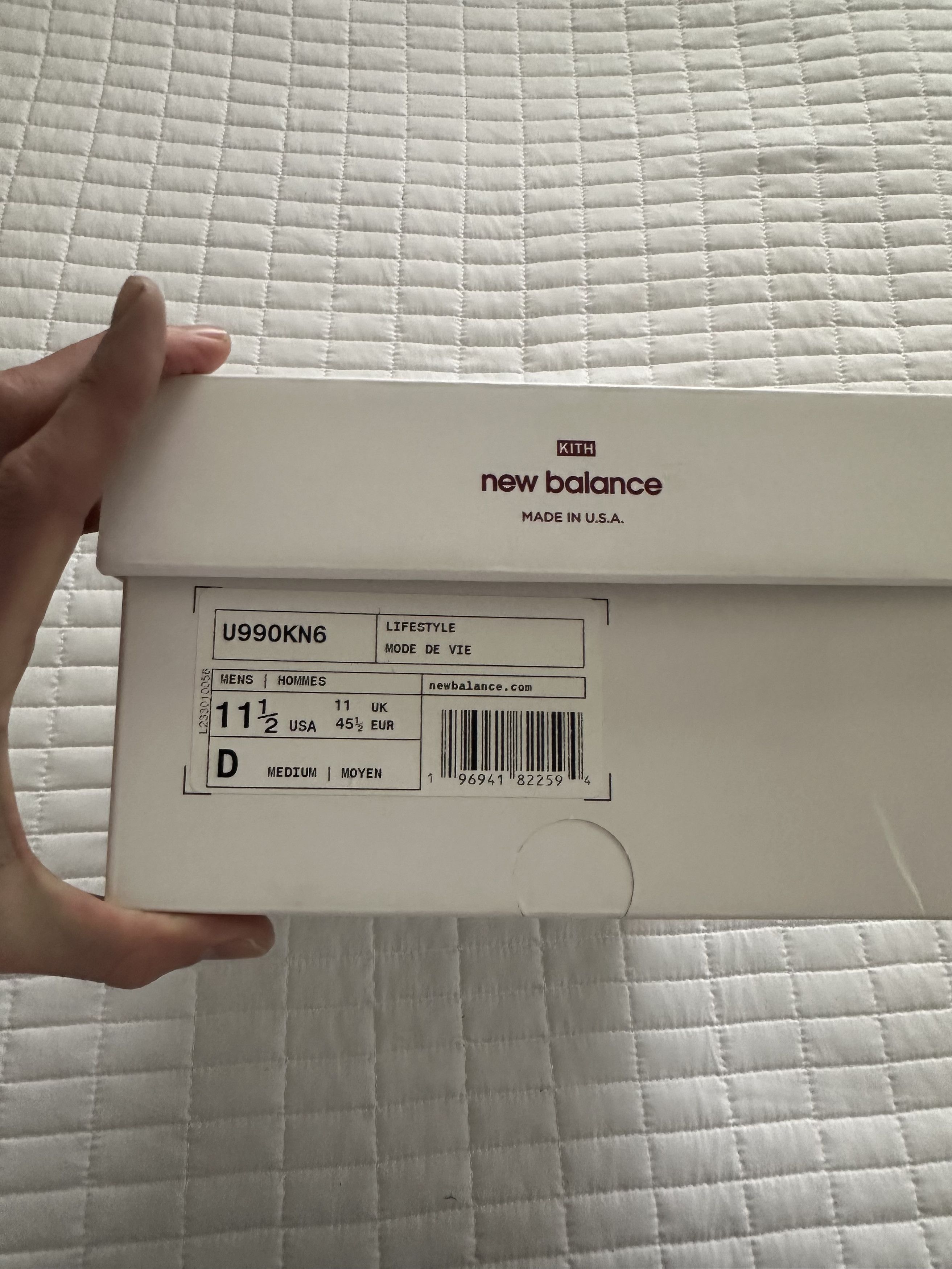 Kith × New Balance New Balance Kith x Madison Square Garden 990v6 NY KNICKS Size US 11.5 / EU 44-45 - 2 Thumbnail