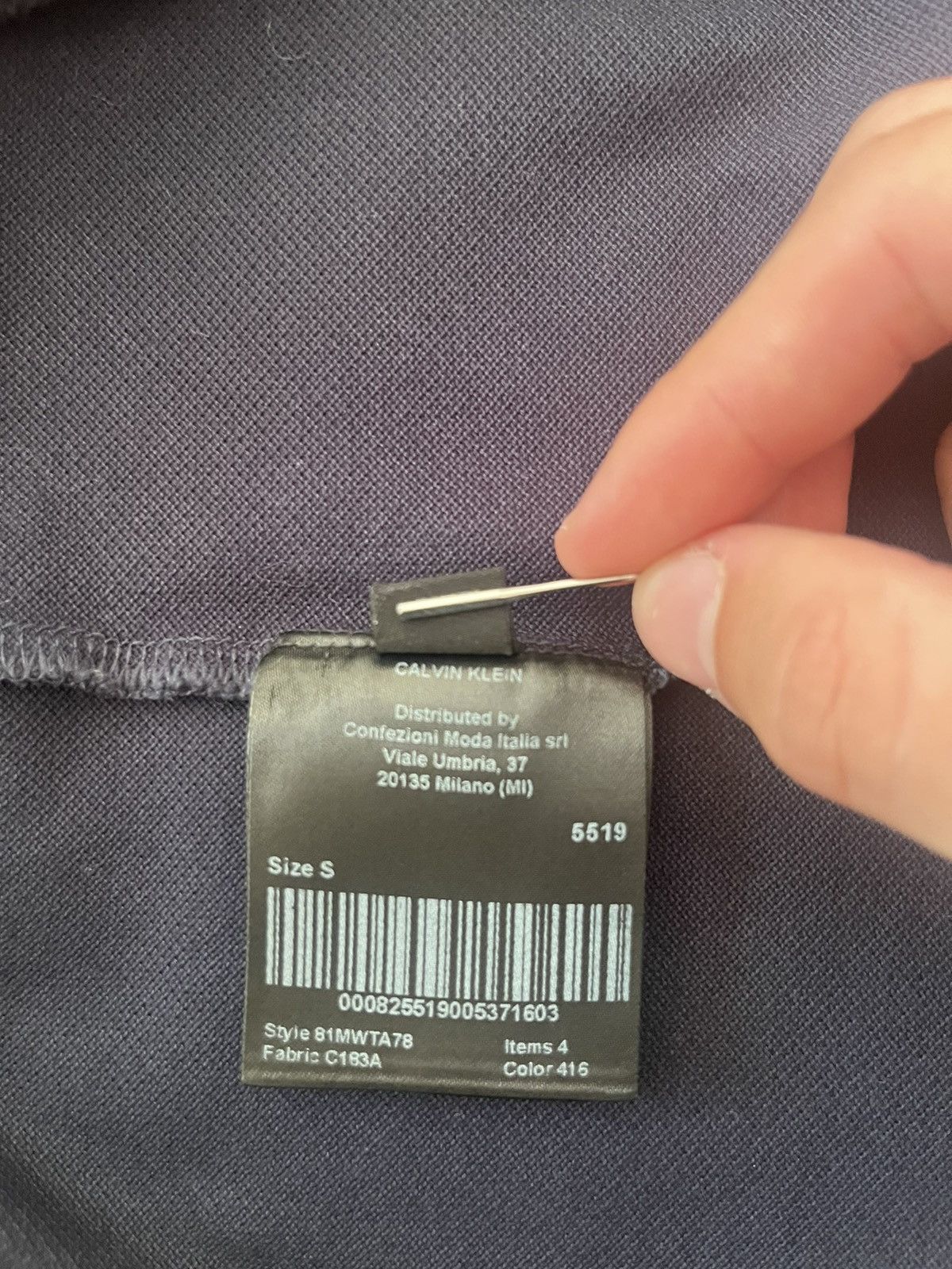 Calvin Klein 205W39NYC × Raf Simons Calvin Klein 205W35NYC Western Blue Polo by Raf Simons Size US S / EU 44-46 / 1 - 5 Thumbnail