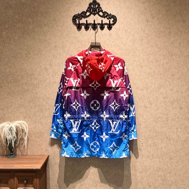 Louis Vuitton Louis Vuitton Gradient big old flower full print hooded as Size XS / US 0-2 / IT 36-38 - 2 Thumbnail