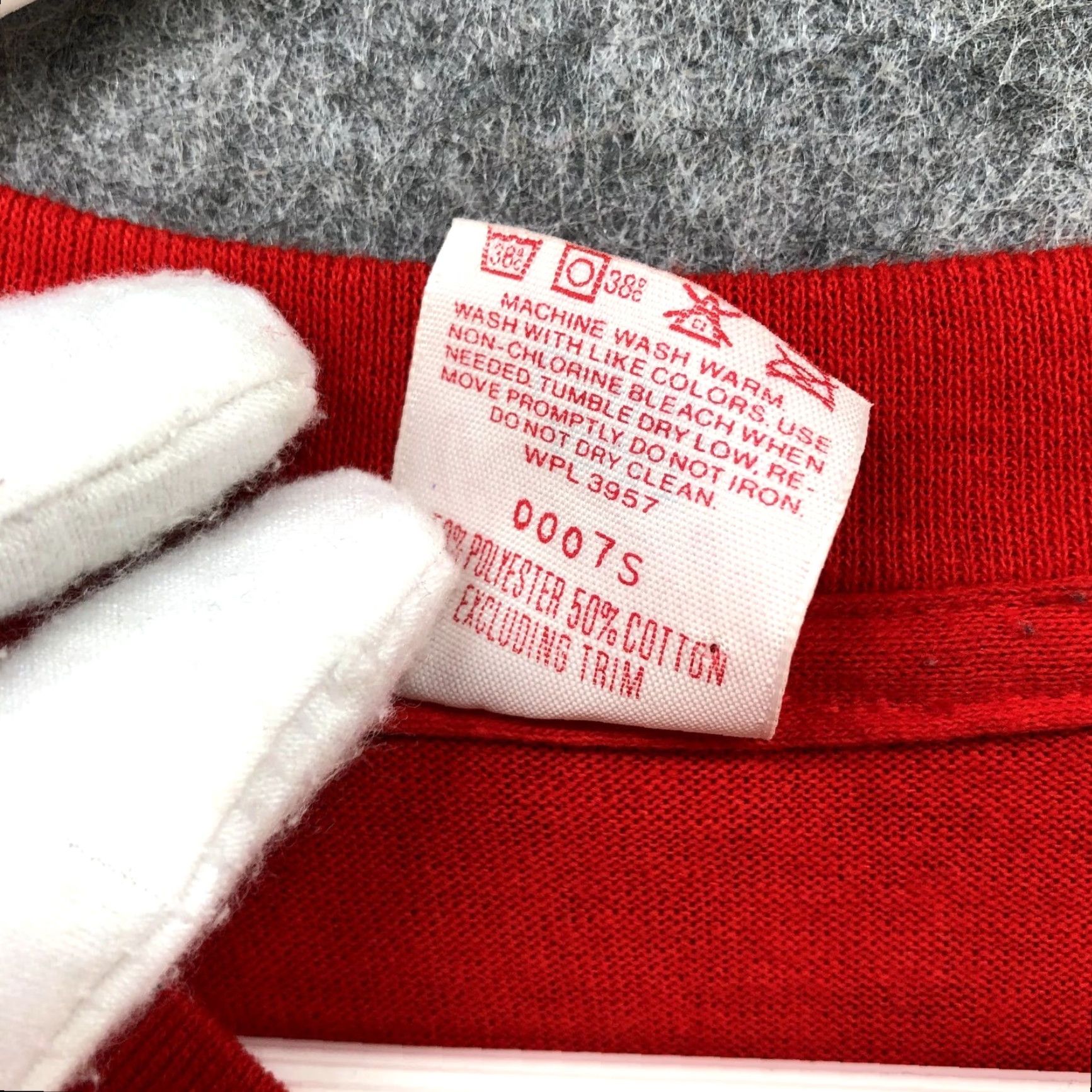 Vintage VINTAGE Rawlings Hall of Fame National Baseball T Shirt Mens L Red 50/50 Short Sleeve Crew Neck Size US L / EU 52-54 / 3 - 6 Thumbnail