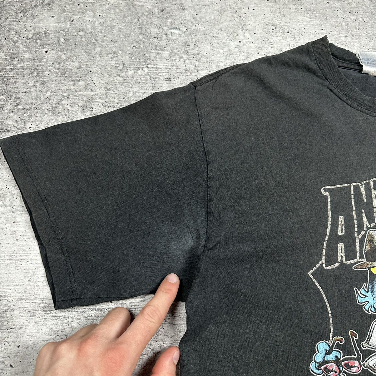 Vintage Vintage 90s Antisfiga T-shirt Black Men’s Size L Size US L / EU 52-54 / 3 - 10 Thumbnail