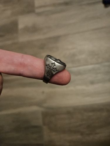 Other Heart Cross Ring Size ONE SIZE - 2 Thumbnail