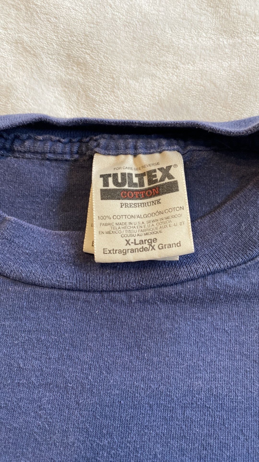 Vintage Vintage Live Blue Secret Samadhi Tour T-Shirt Size US XL / EU 56 / 4 - 2 Thumbnail