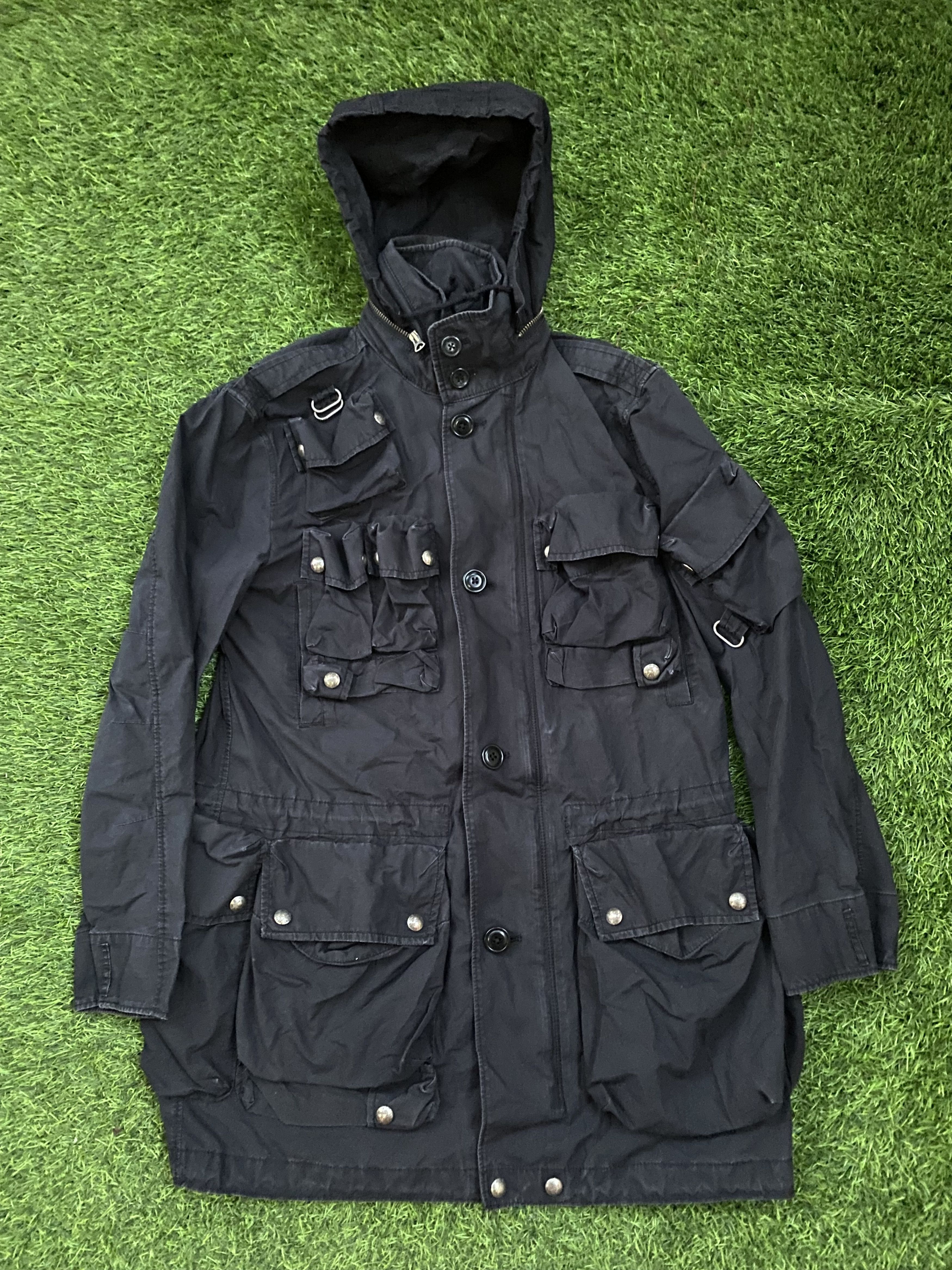 Polo Ralph Lauren × Ralph Lauren Vintage Ralph Lauren Multi Pocket Hunting Parka Jacket Size US XS / EU 42 / 0 - 1 Thumbnail