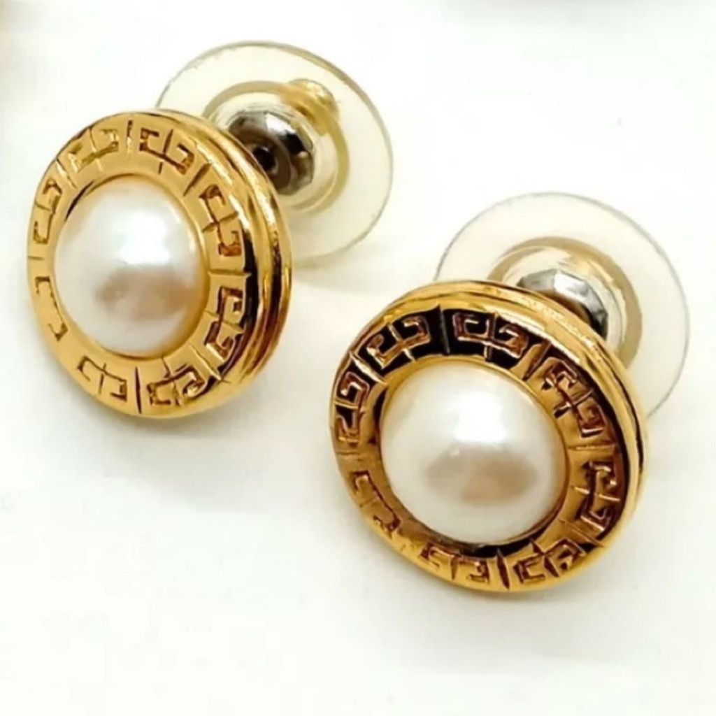 Givenchy GIVENCHY pierced gold and pearl earrings Size ONE SIZE - 10 Thumbnail