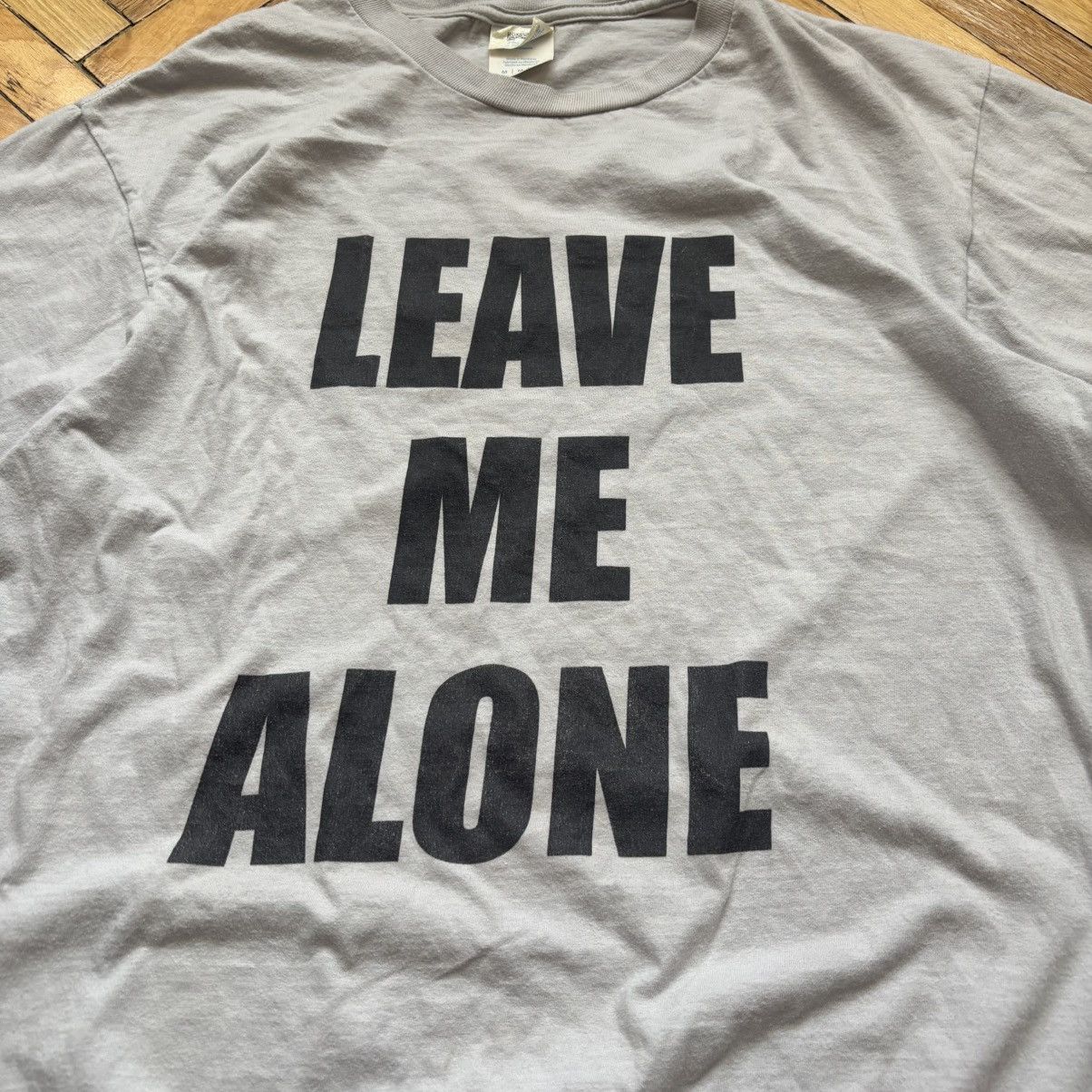 Hysteric Glamour Vintage Y2K Leave Me Alone T-Shirt Size US M / EU 48-50 / 2 - 3 Thumbnail