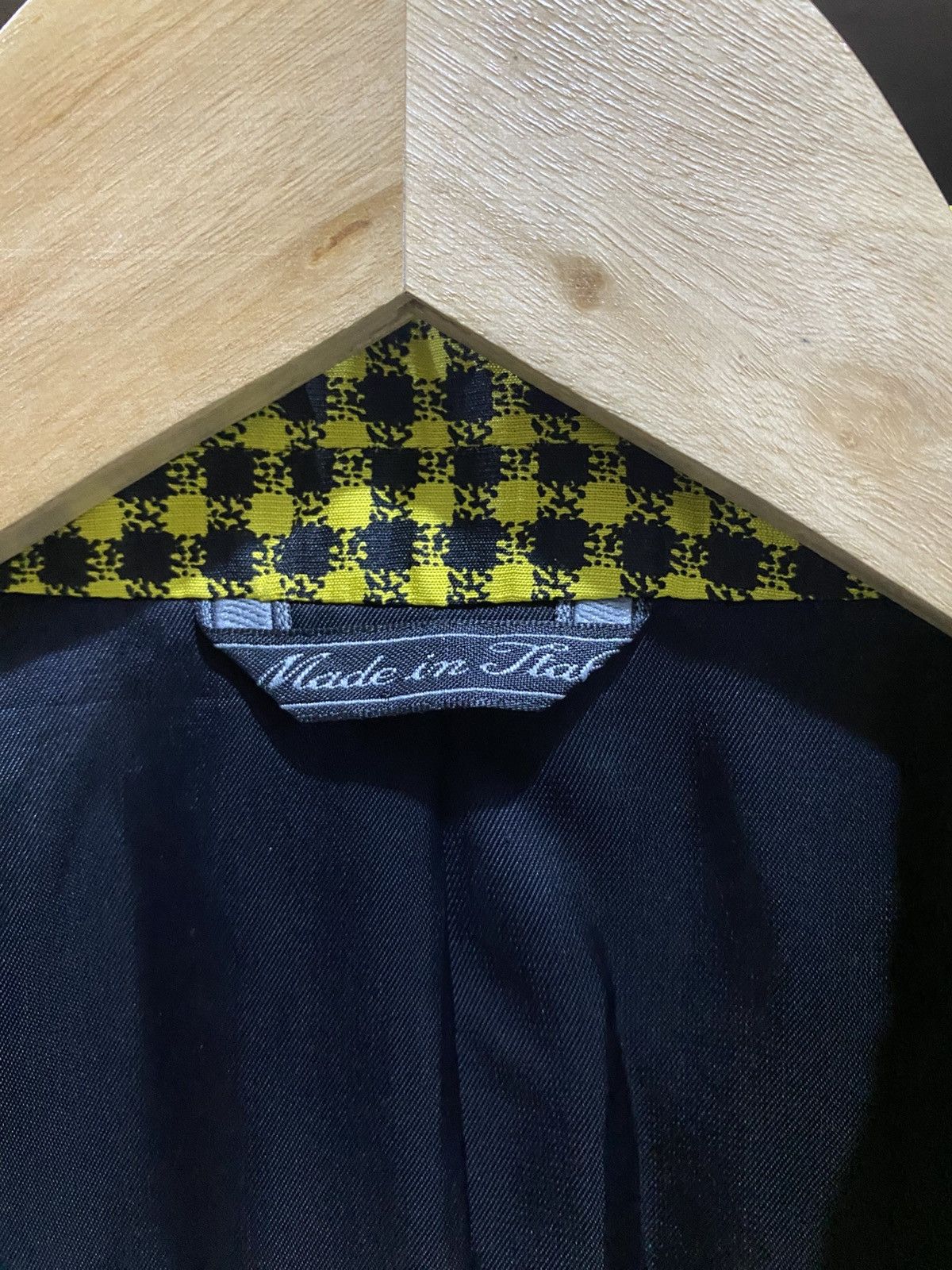 Versace Vintage Gianni Versace Silk Checked Pattern Design Jacket Size US M / EU 48-50 / 2 - 13 Thumbnail