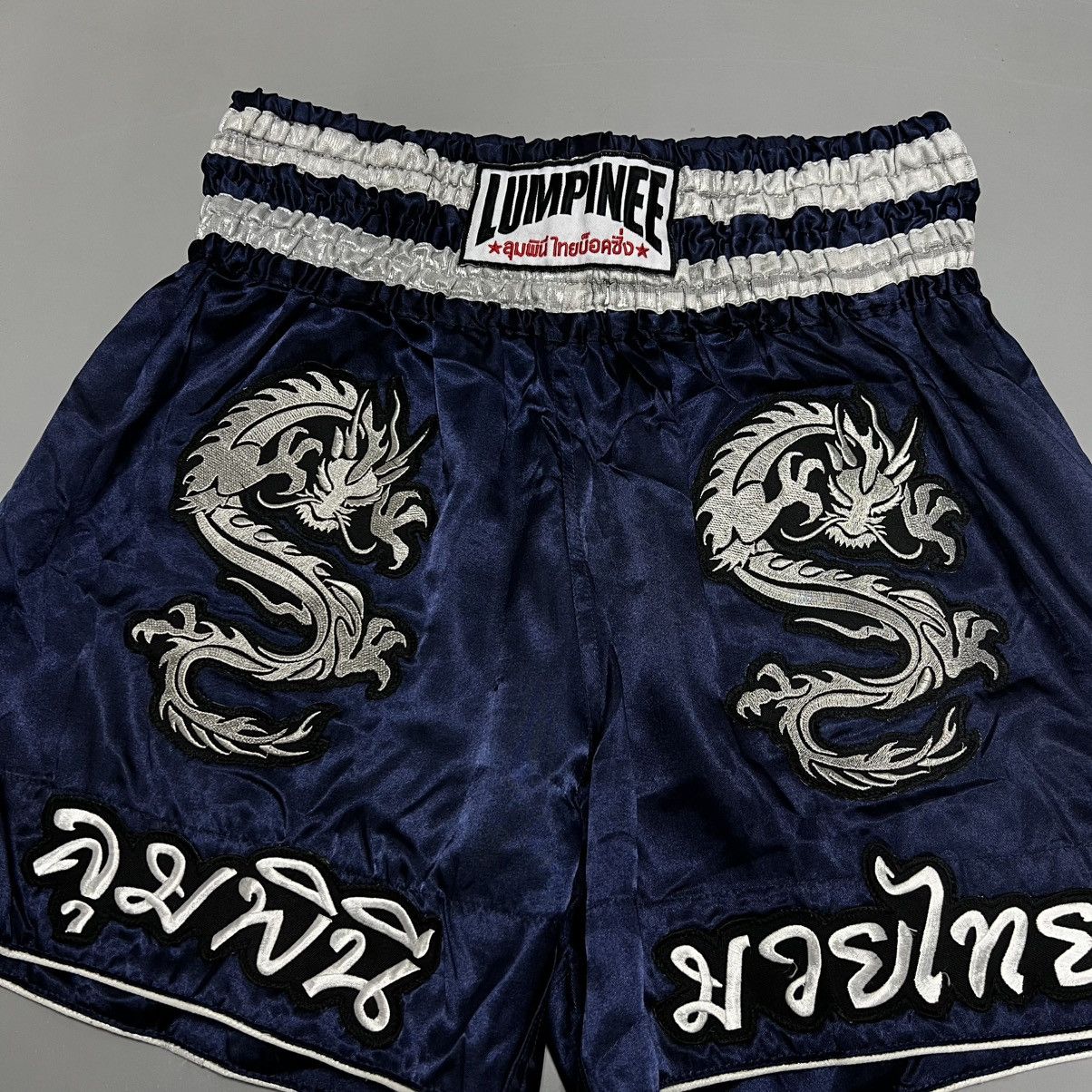 Japanese Brand × Vintage Vintage Muay Thai Shorts LUMPINEE Professional Size US 34 / EU 50 - 3 Thumbnail