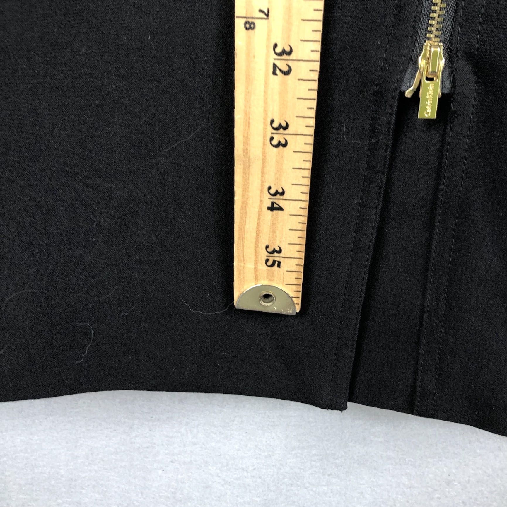Calvin Klein Calvin Klein Dress Womens 8 Black Sleeveless Scuba Ponte Knit Office Modern Size M / US 6-8 / IT 42-44 - 6 Thumbnail