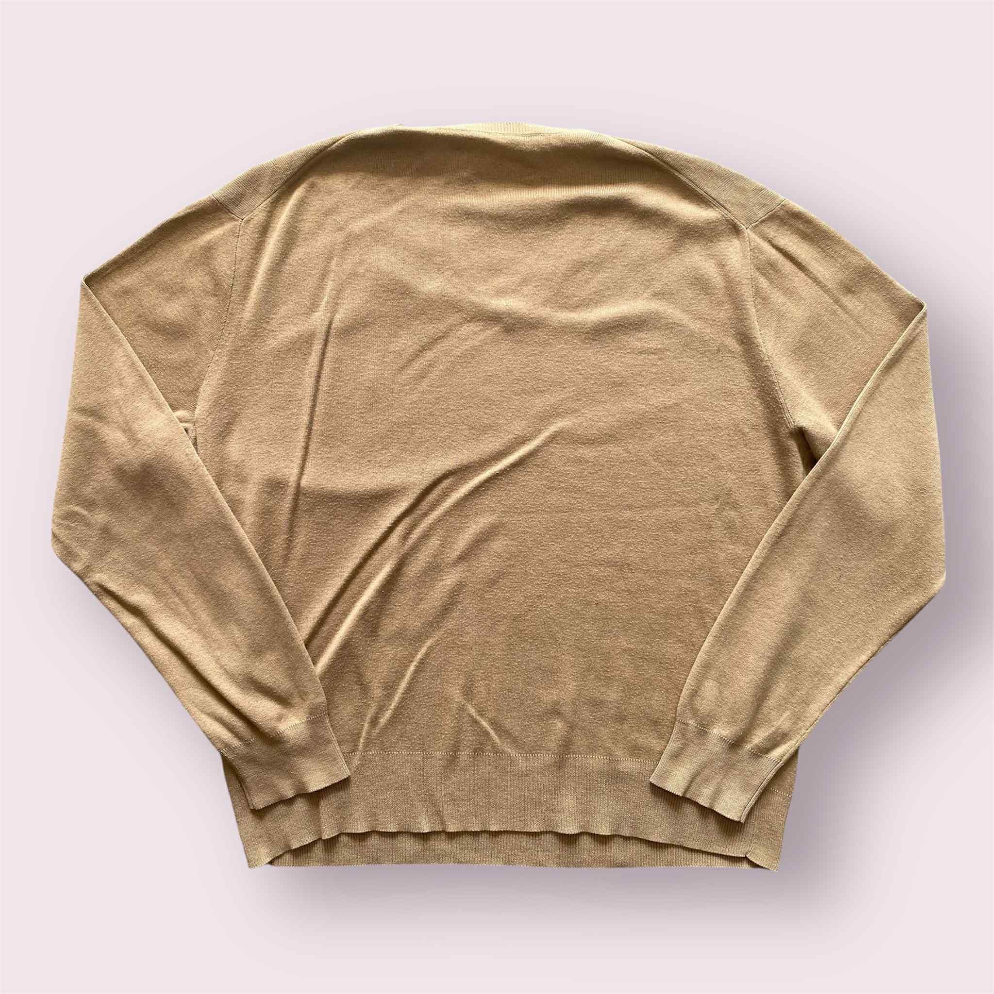 Polo Ralph Lauren Polo Ralph Lauren V-Neck Sweater Brown Small Logo Size US M / EU 48-50 / 2 - 2 Thumbnail