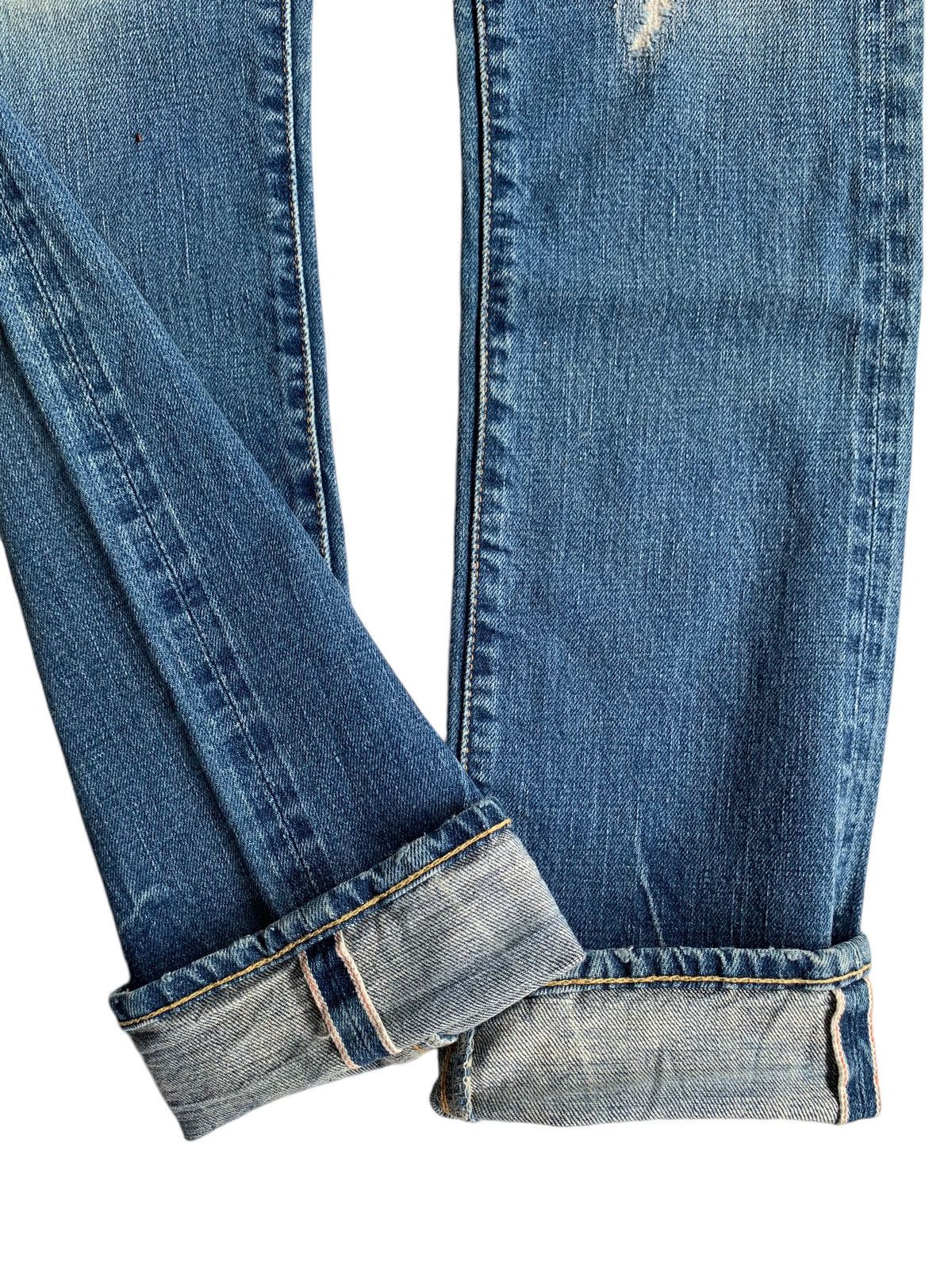 If Six Was Nine × Jean × Markaware MARKAWARE JAPANESE PUNK STYLE SELVEDGE DISTRESSED DENIM☠️☠️ Size US 30 / EU 46 - 9 Thumbnail