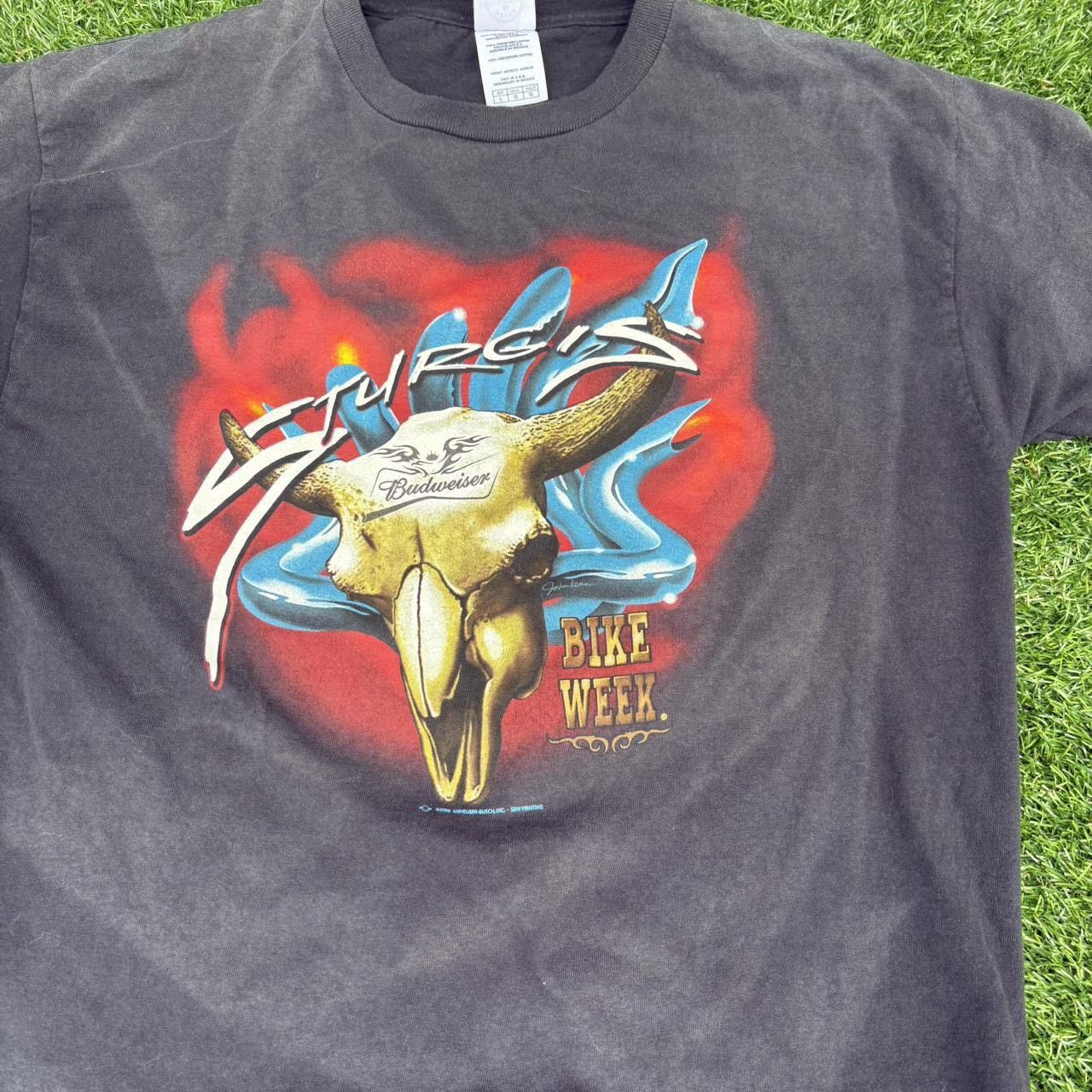 Harley Davidson Vintage Harley Davidson Budweiser shirt black large faded Size US L / EU 52-54 / 3 - 2 Thumbnail