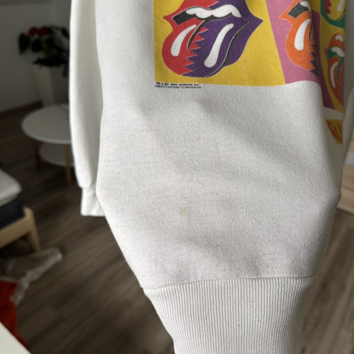 Band Tees × The Rolling Stones × Vintage Vintage The Rolling Stones 1989 American Tour Sweatshirt 80s Size US L / EU 52-54 / 3 - 5 Thumbnail