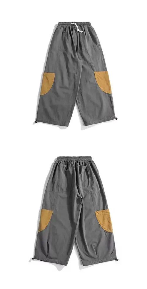 Other 20SS Indigo Union Japan Grey Patchwork Worker Pants Size US 32 / EU 48 - 4 Thumbnail