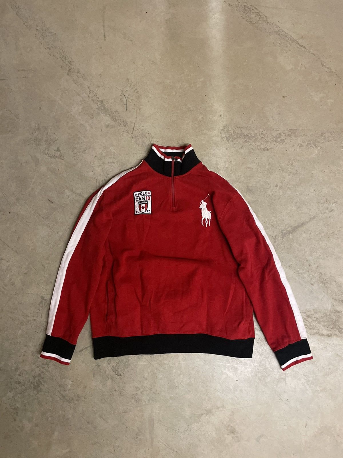 Polo Ralph Lauren POLO Ralph Lauren 2010 Canadian Olympics Quarter Zip Size US XXL / EU 58 / 5 - 8 Thumbnail