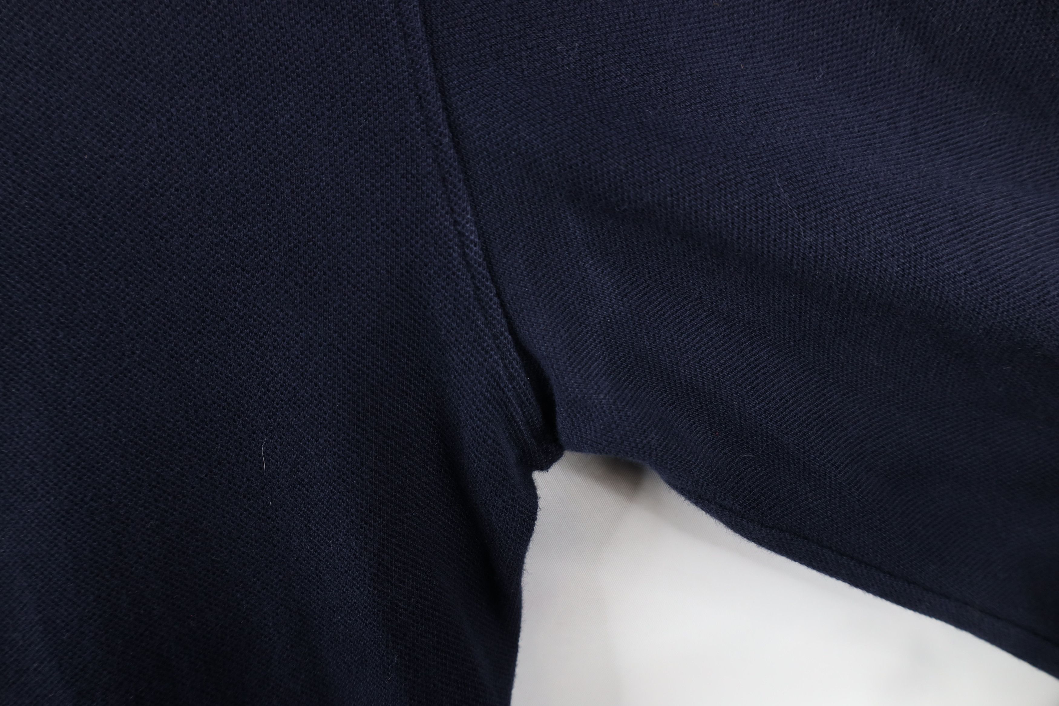 Burberry Burberry Brit Cotton Knit Collared Long Sleeve Polo Blue Size US L / EU 52-54 / 3 - 7 Thumbnail