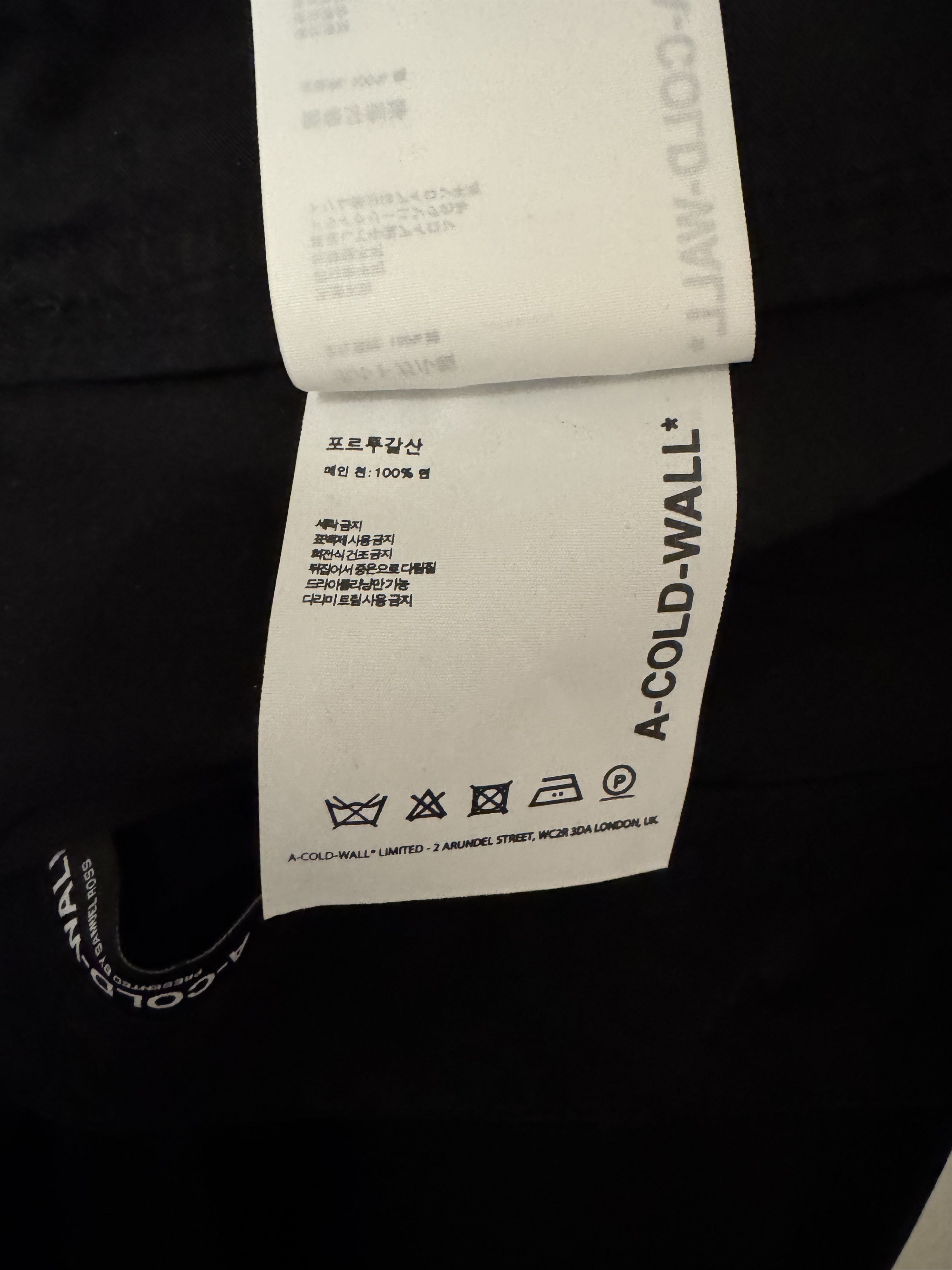 A-COLD-WALL* FW24 Black Ando Pant Size US 34 / EU 50 - 9 Thumbnail