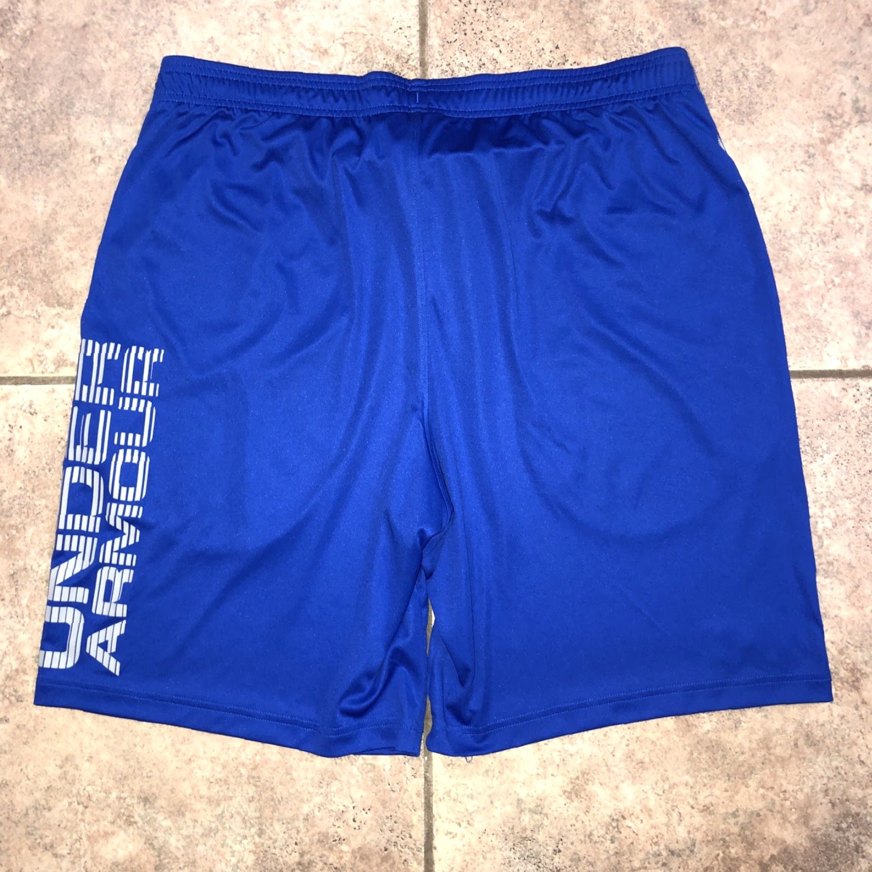 Under Armour Under Armour Athletic Shorts Men's XL Blue Basketball Gym Training Activewear Shorts XL Blue Under Armour Mens Athletic Shorts Size US 36 / EU 52 - 4 Thumbnail