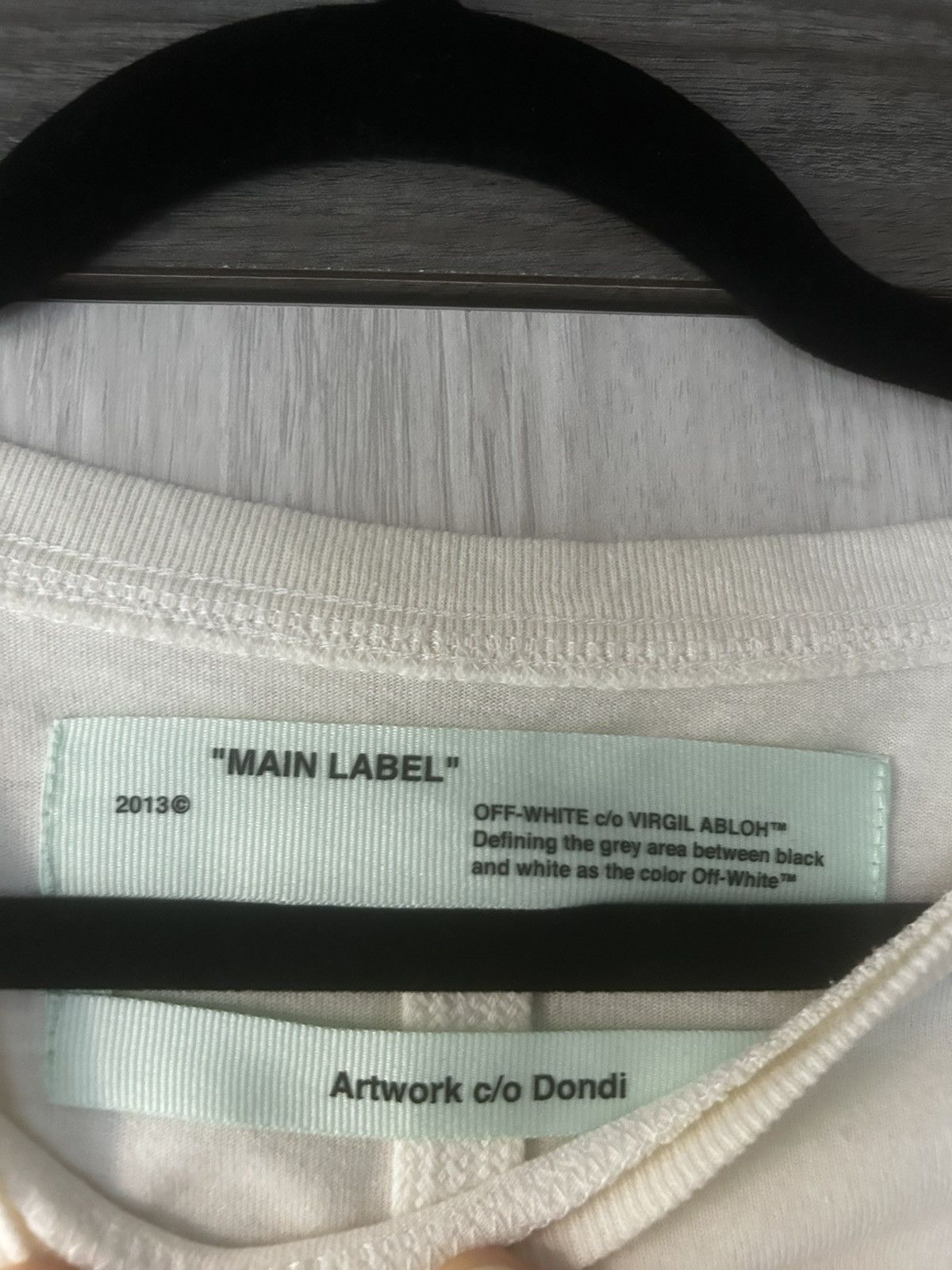 Off-White Off-White Impressionism "Dondi" Tee Size US L / EU 52-54 / 3 - 7 Thumbnail