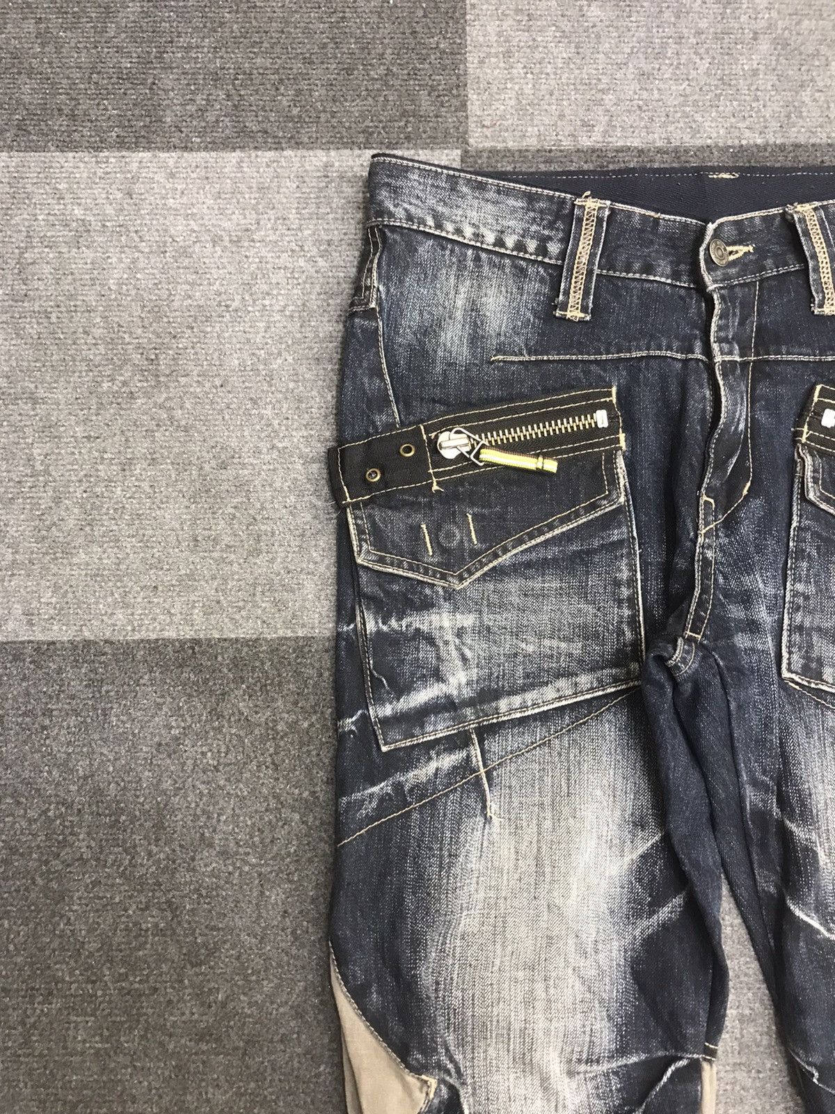PPFM PPFM Very Rare Archival Skinny Jeans Cool Zipper F631 Size US 32 / EU 48 - 5 Thumbnail