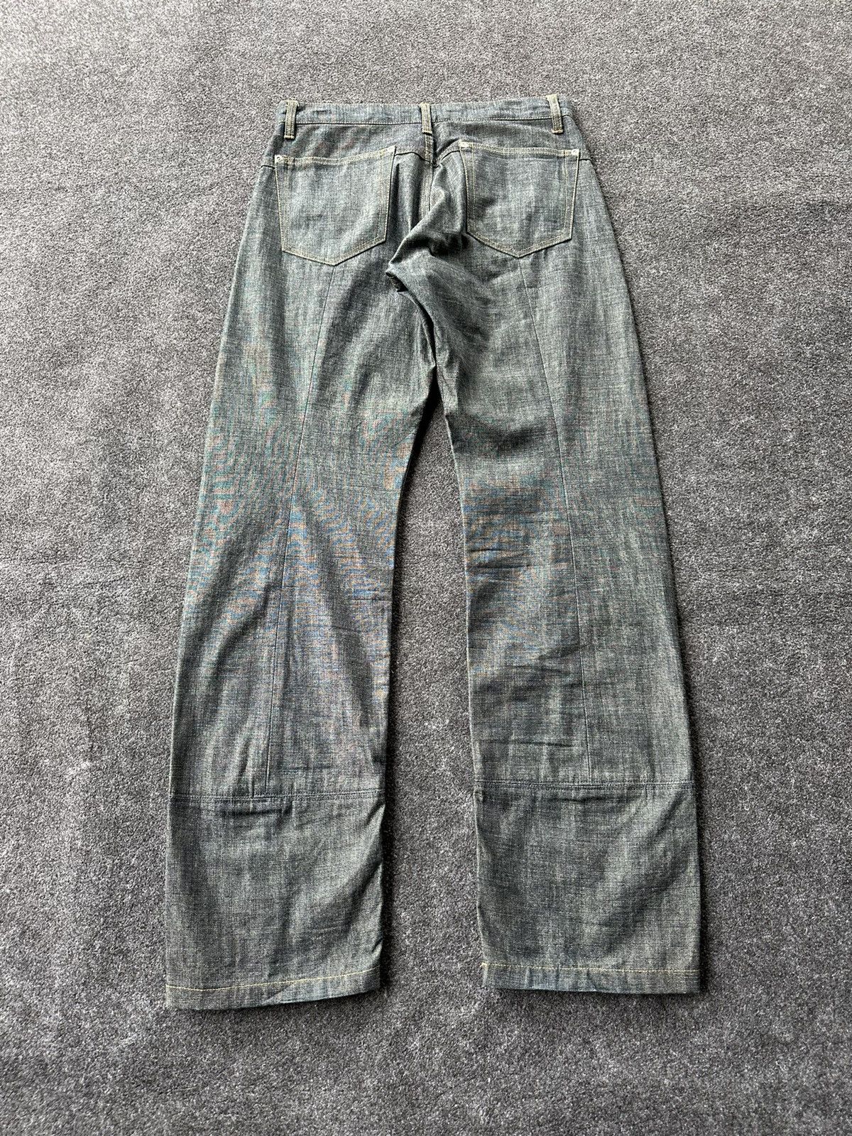 Beauty Beast Nicole Club For Men Black Wax Wideleg Denim D246 Size US 30 / EU 46 - 4 Thumbnail