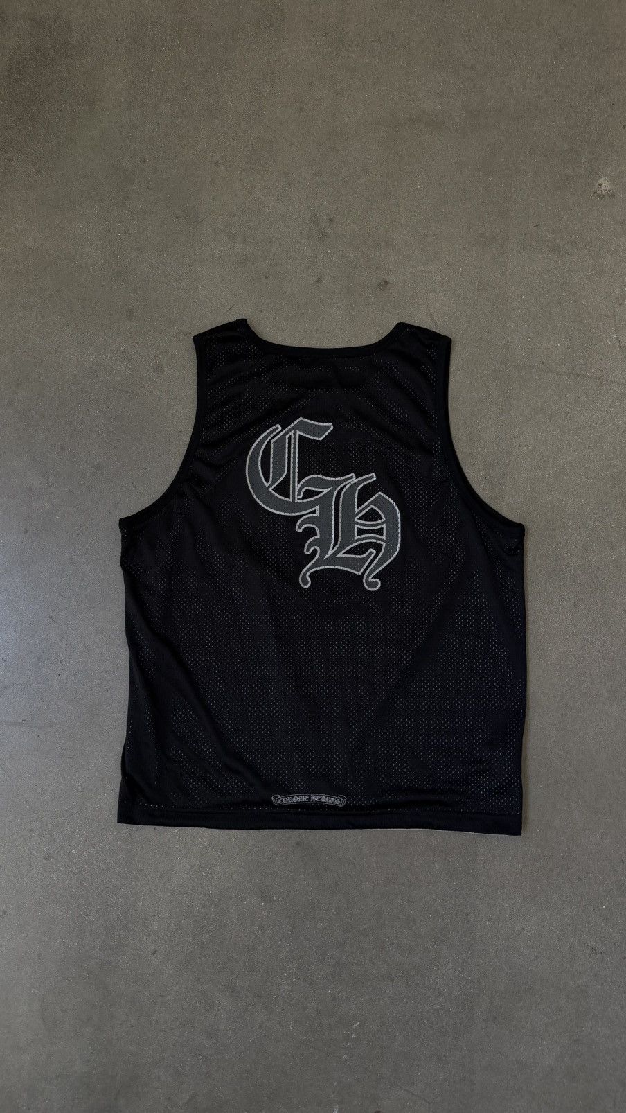 Chrome Hearts Chrome Hearts Reversible Basketball Jersey Black/Grey Size US M / EU 48-50 / 2 - 2 Thumbnail