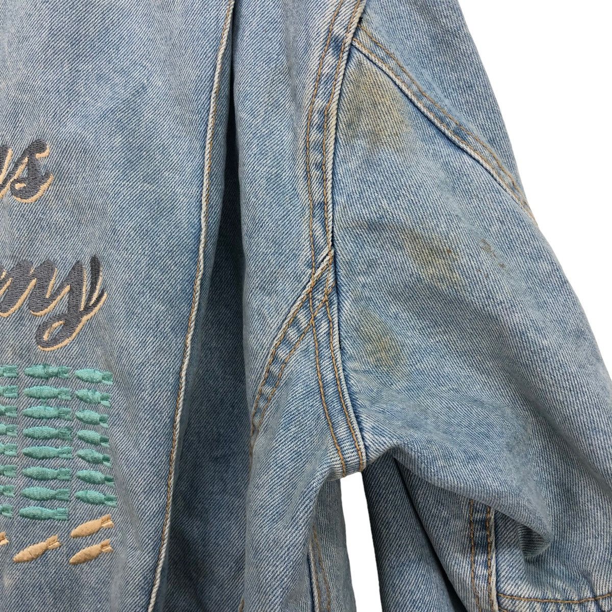 Vintage Octopus Army Embroidery Logo Inspired Hysteri Glamour Size US L / EU 52-54 / 3 - 8 Thumbnail