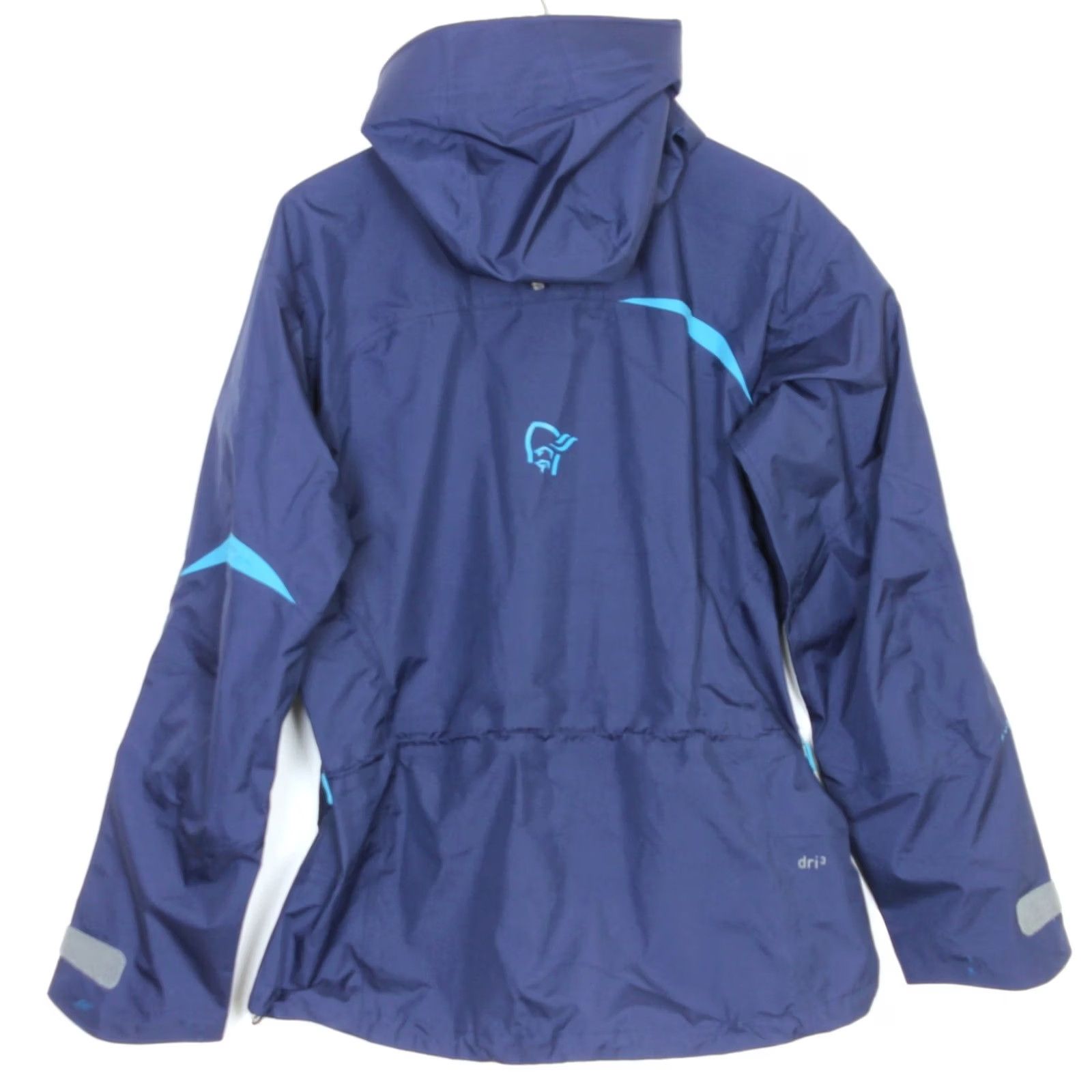 Vintage NORRONA SVALBARD DRI3 Hooded Jacket Women Size L Medieval Blue Hoodie Jacket Women L Blue Size L / US 10 / IT 46 - 3 Thumbnail