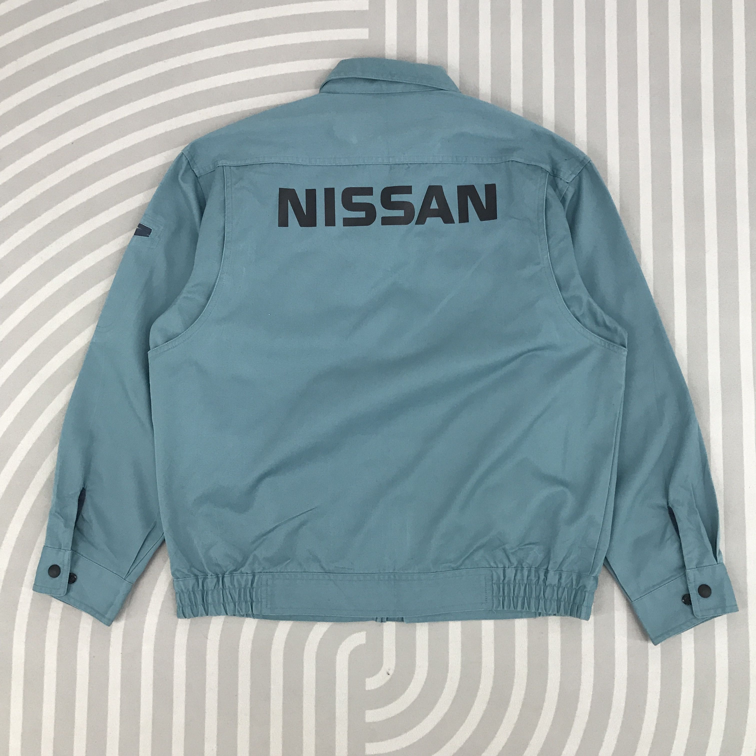 Japanese Brand × Vintage Vintage Nissan Racing work uniform custom japan Jacket Size US L / EU 52-54 / 3 - 3 Thumbnail
