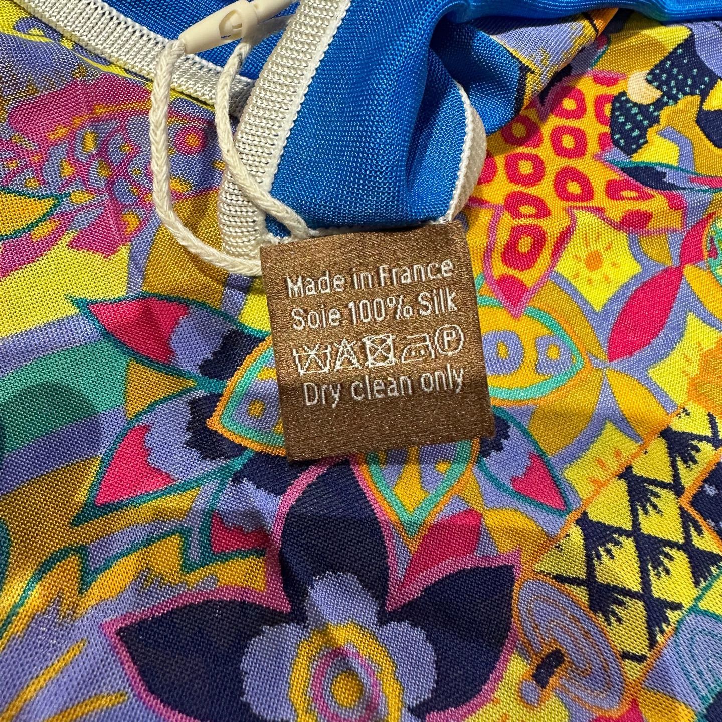 Hermes Hermes may116 Floral Lettered Silk Scarf Size ONE SIZE - 4 Thumbnail