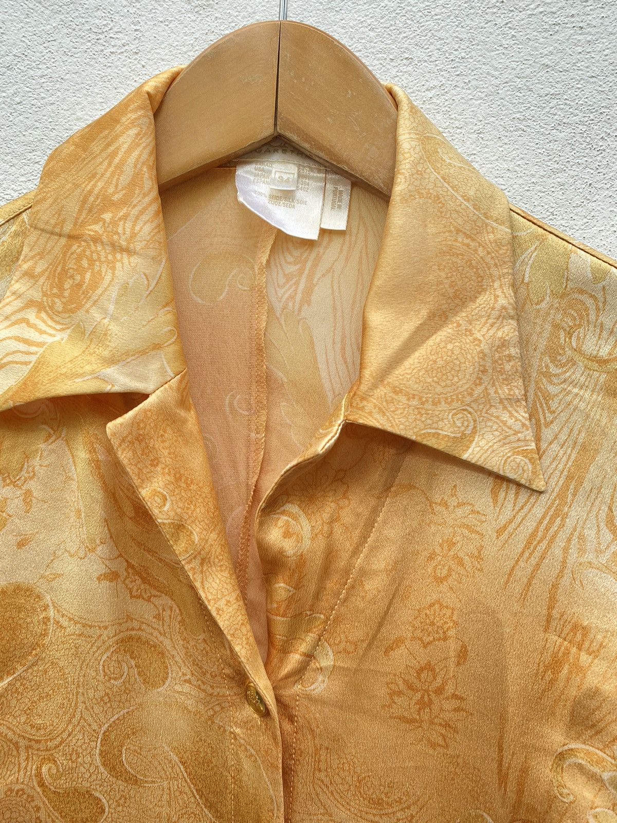 Escada Escada printed paisley shirt Size XXS / US 00 / IT 34 - 14 Thumbnail
